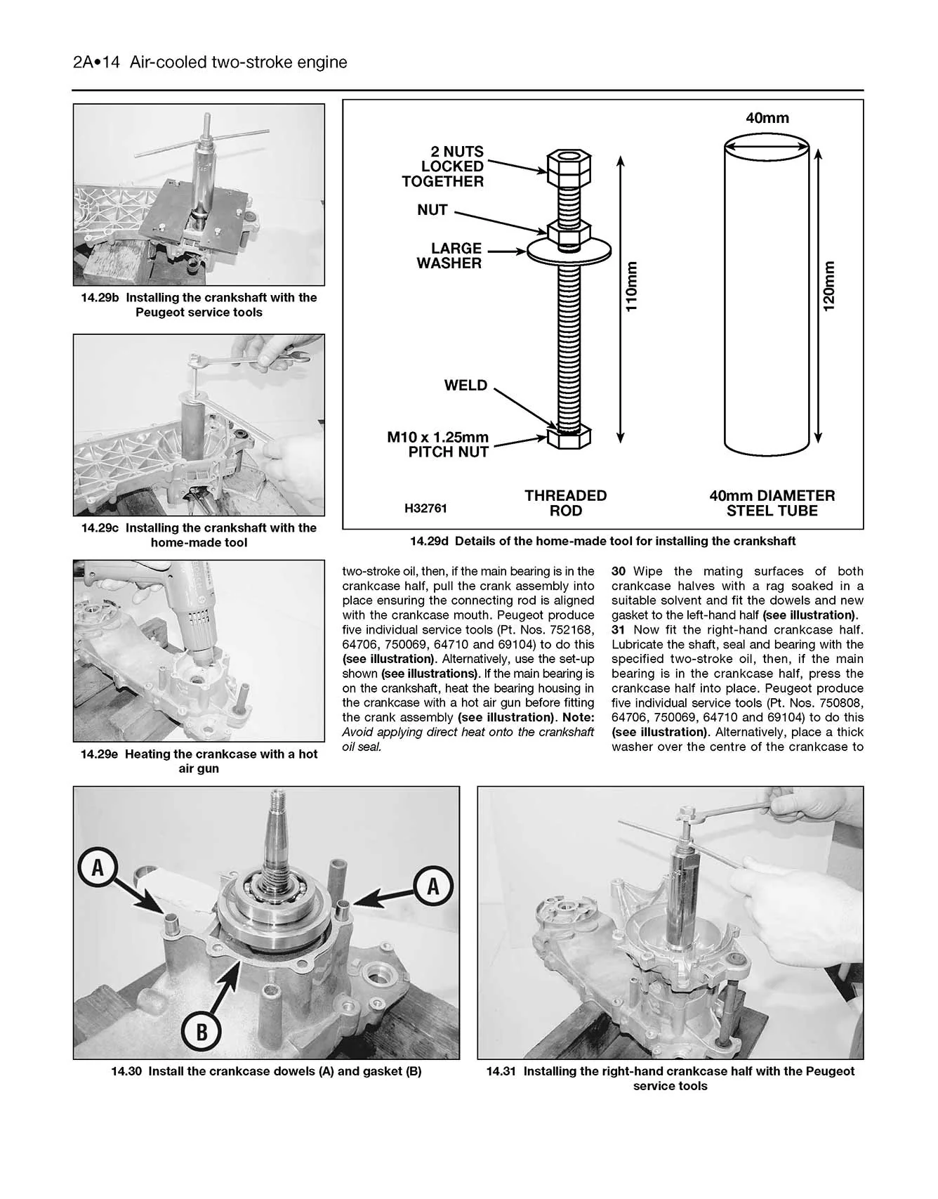Peugeot Speedfight, Trekker & Vivacity Scooters (1996-2008) Haynes Repair Manual - Image 6