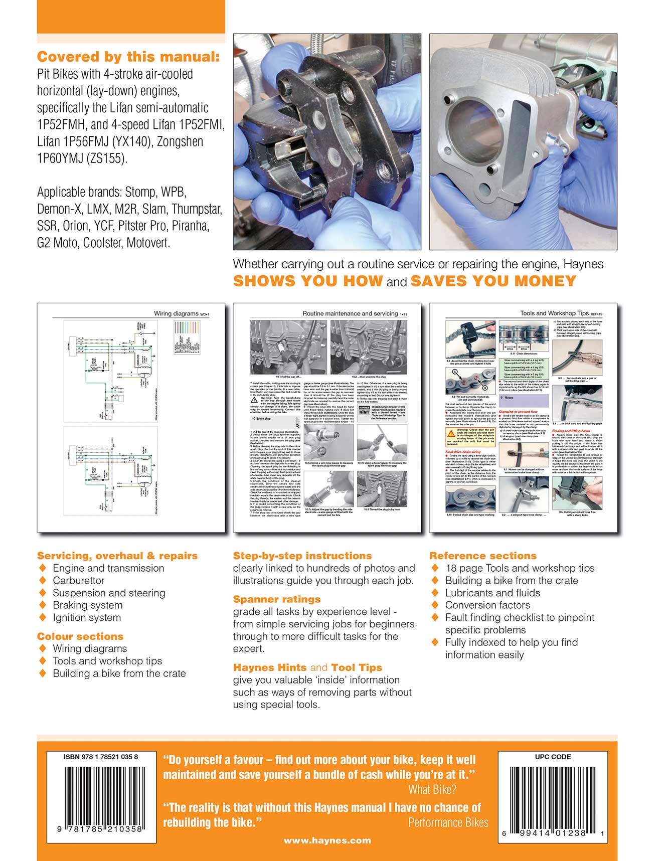 Pit Bikes Haynes Repair Manual - Image 3