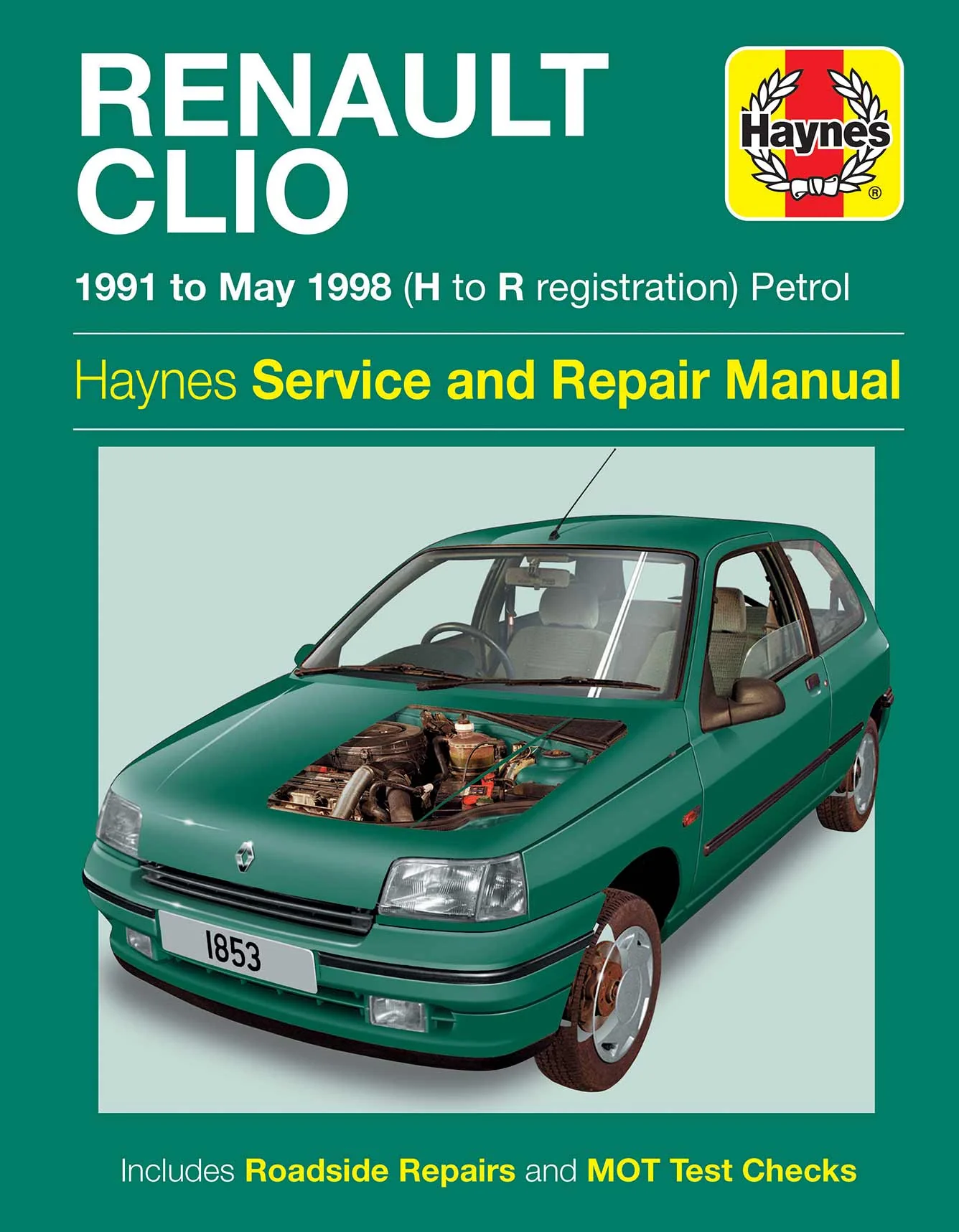 Renault Clio Petrol (1991-May 1998) Haynes Repair Manual