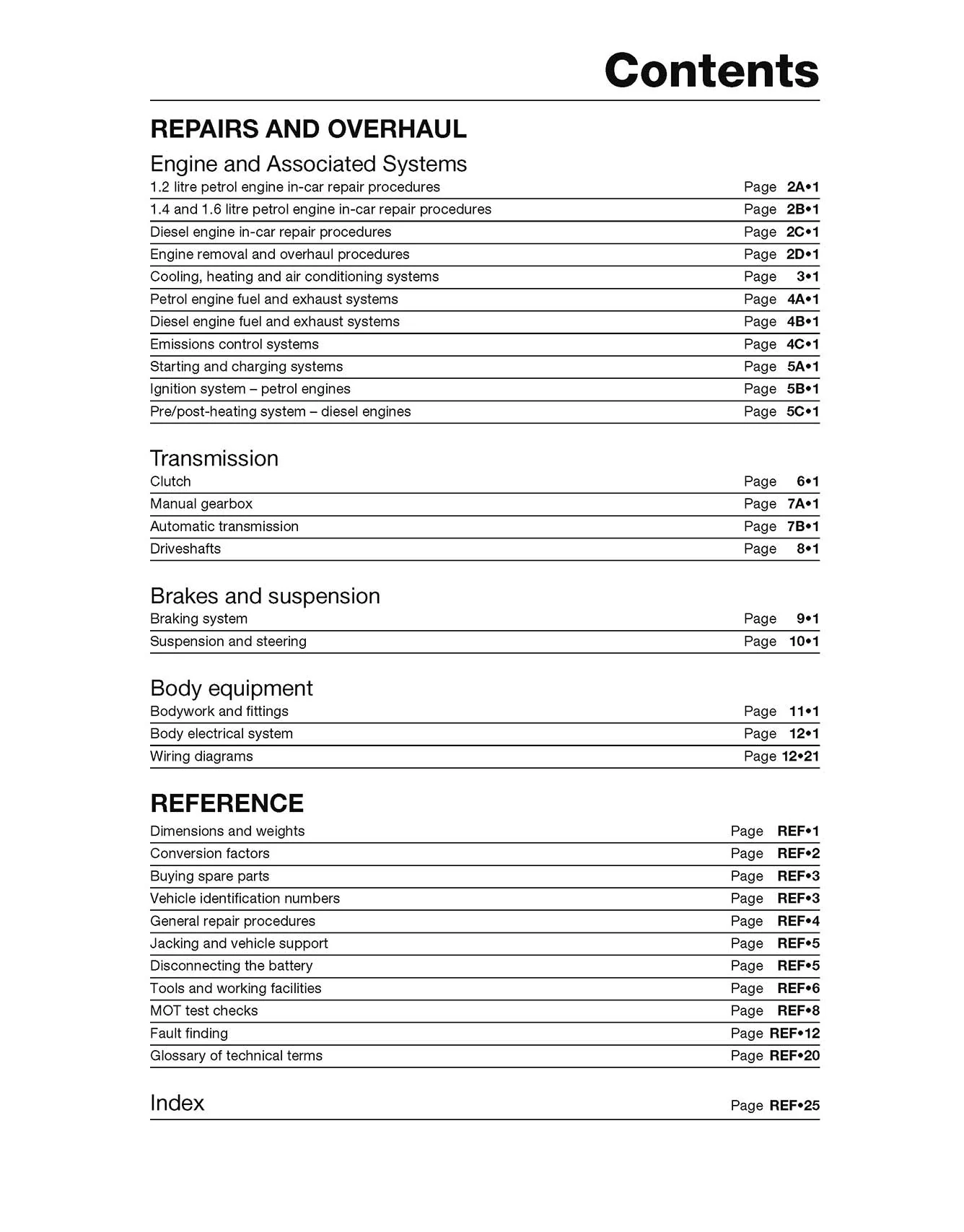 Renault Clio Petrol & Diesel (May 1998-May 2001) Haynes Repair Manual - Image 5