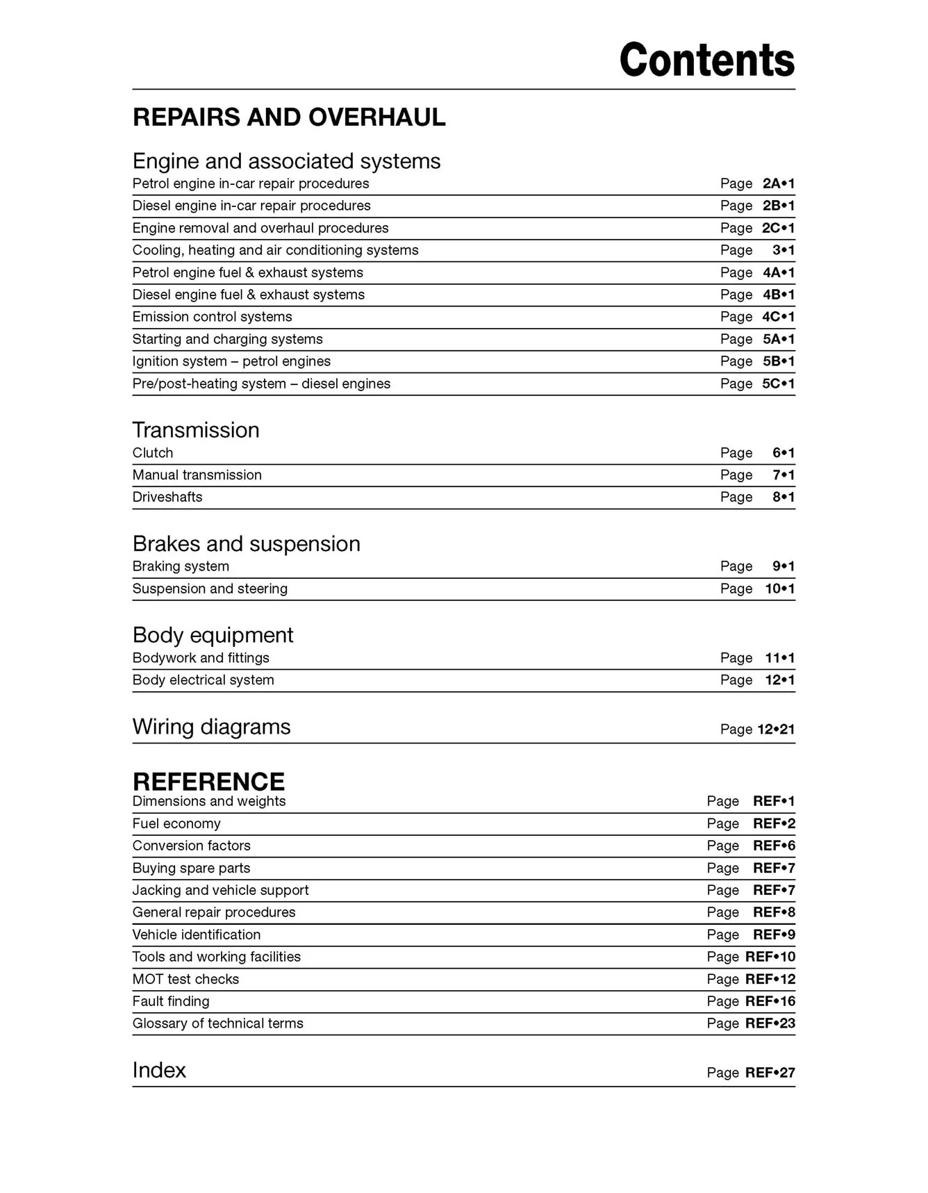 Renault Megane (2008-2014) Haynes Repair Manual - Image 5
