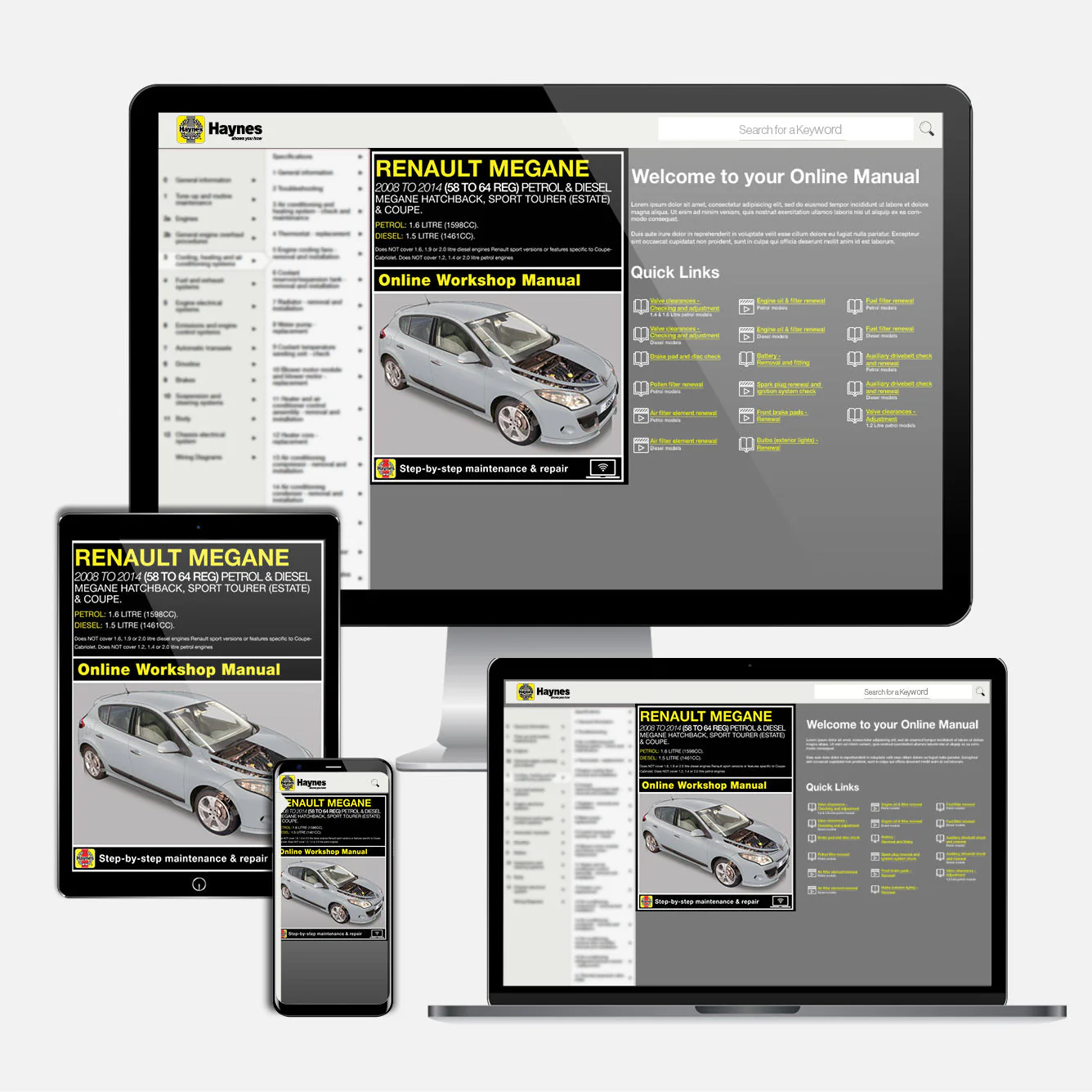 Renault Megane (2008-2014) Haynes Repair Manual - Image 9