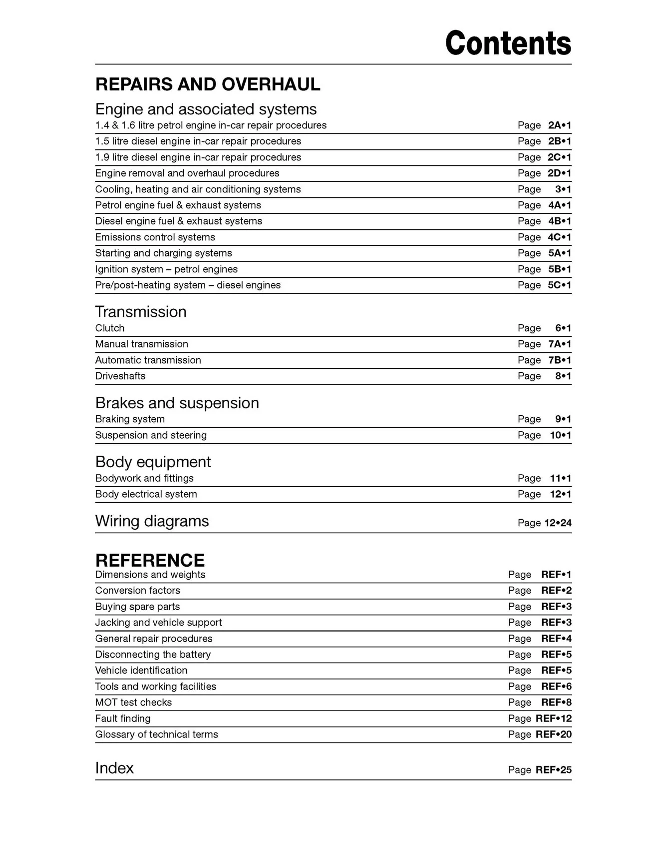 Renault Scenic Petrol & Diesel (Sept 2003-2006) Haynes Repair Manual - Image 5