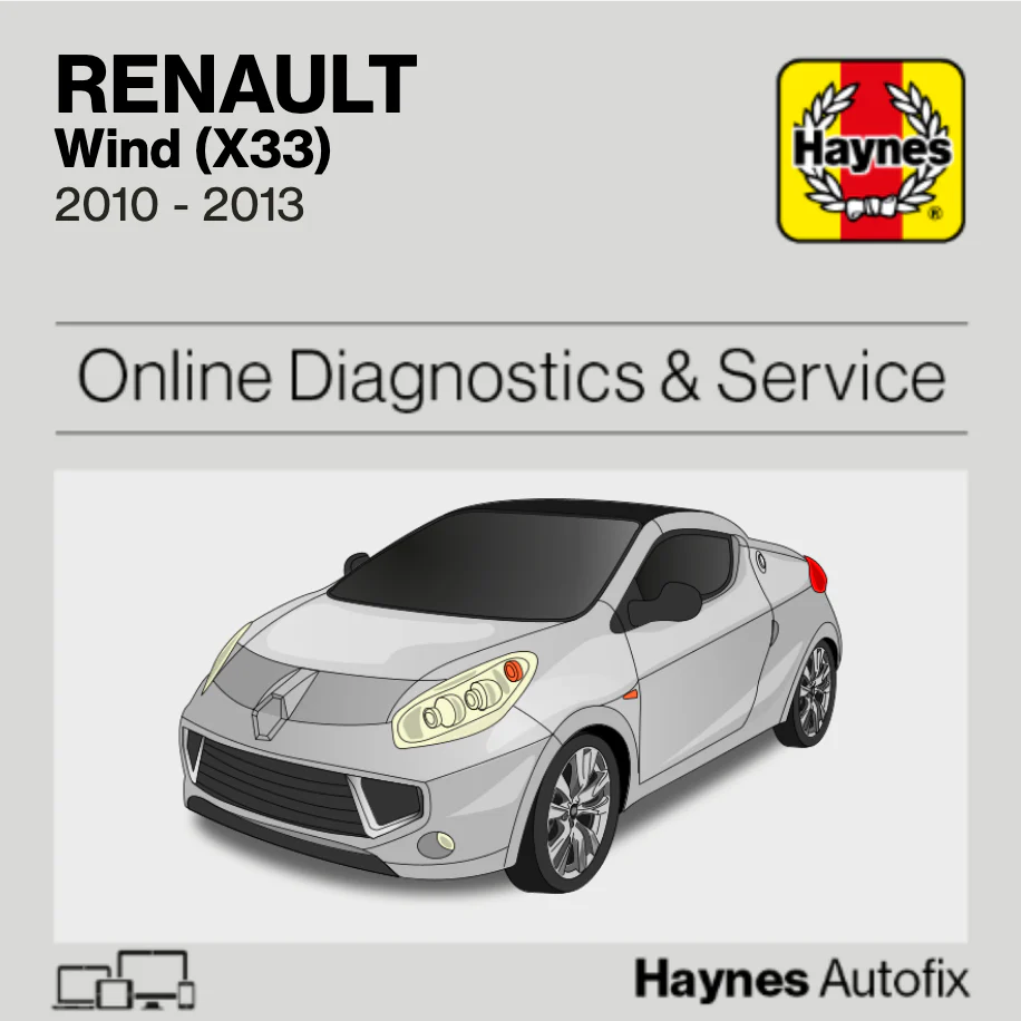 Renault Wind (X33) 2010 to 2013 Haynes Online Diagnostics & Service Guide