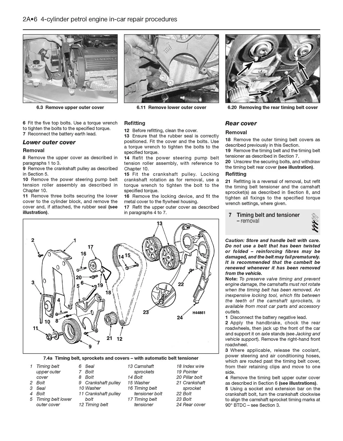 Rover 45 / MG ZS Petrol & Diesel (1999-2005) Haynes Repair Manual - Image 6