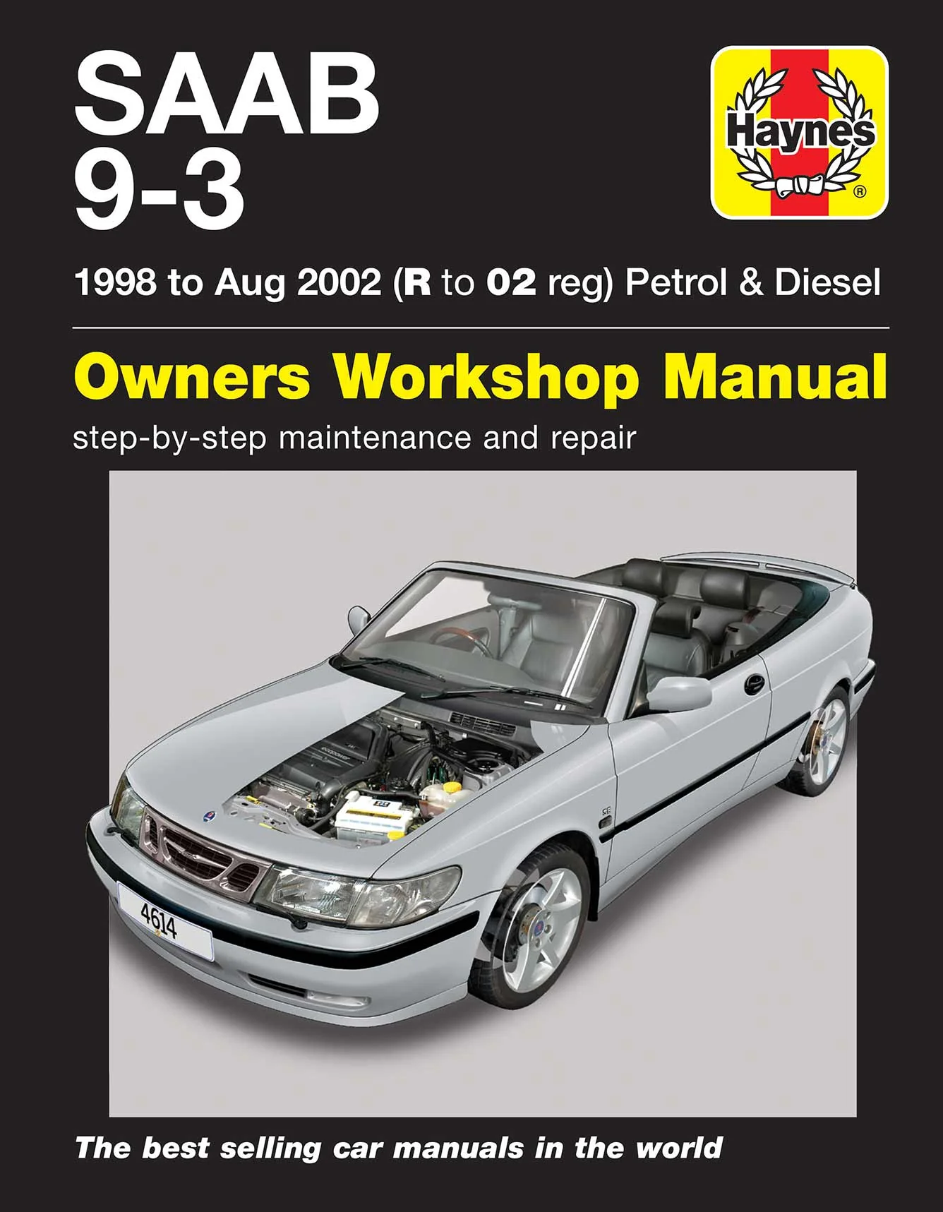 Saab 9-3 Petrol & Diesel (1998-Aug 2002) Haynes Repair Manual - Image 2