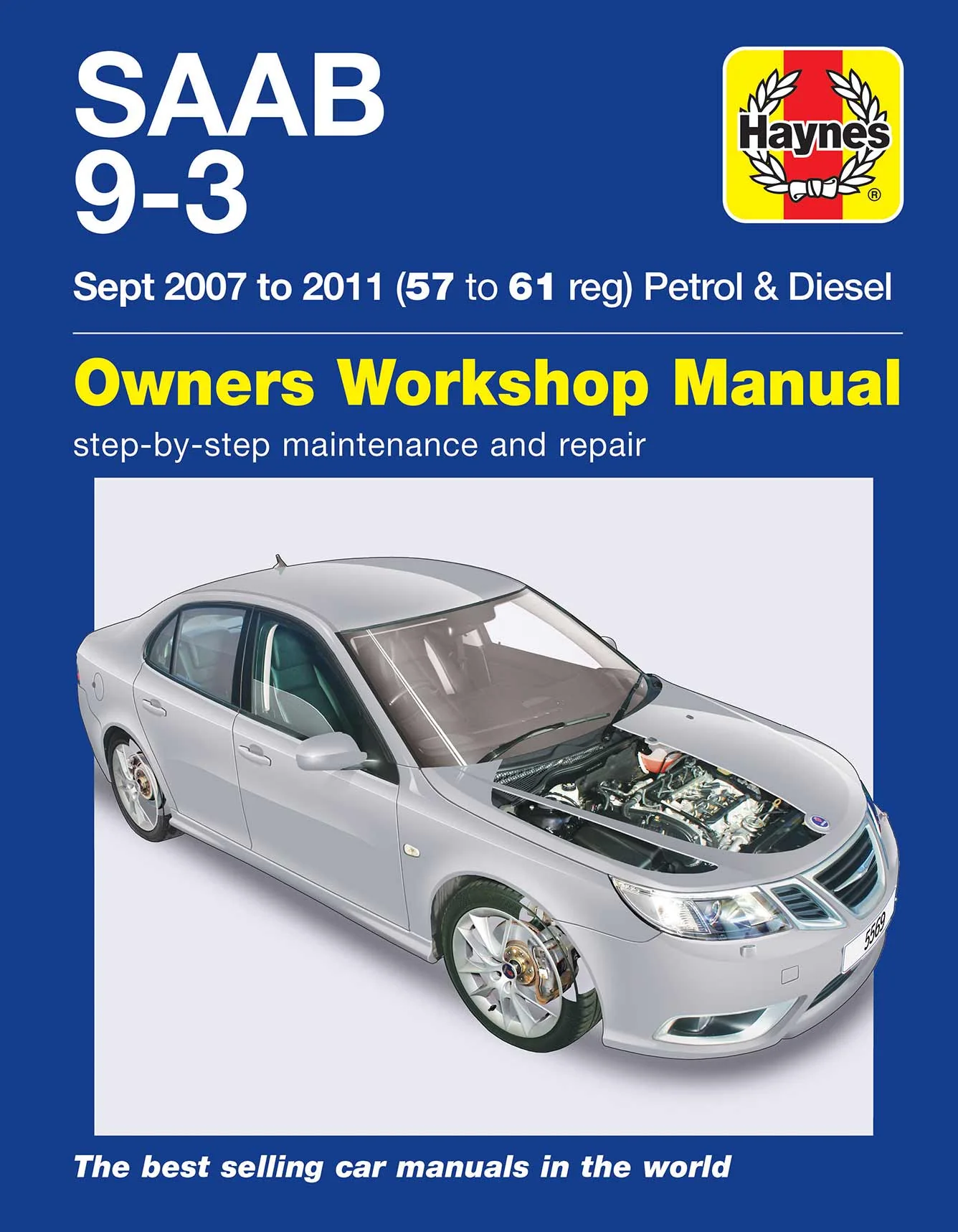 SAAB 9-3 Petrol & Diesel (2007-2011) Haynes Repair Manual - Image 2