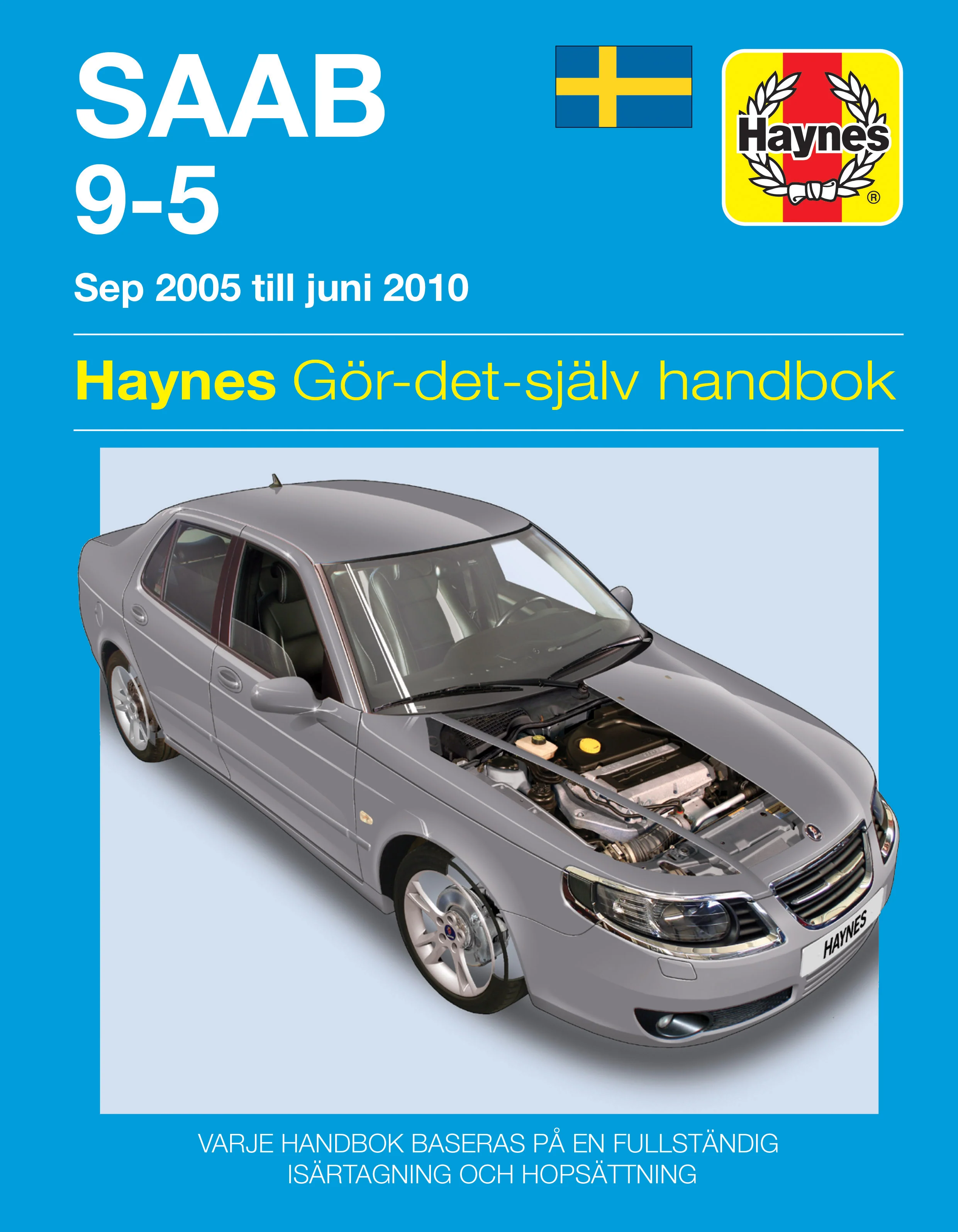 Saab 9-5 (2005-2010) Haynes Repair Manual (svenske utgava)