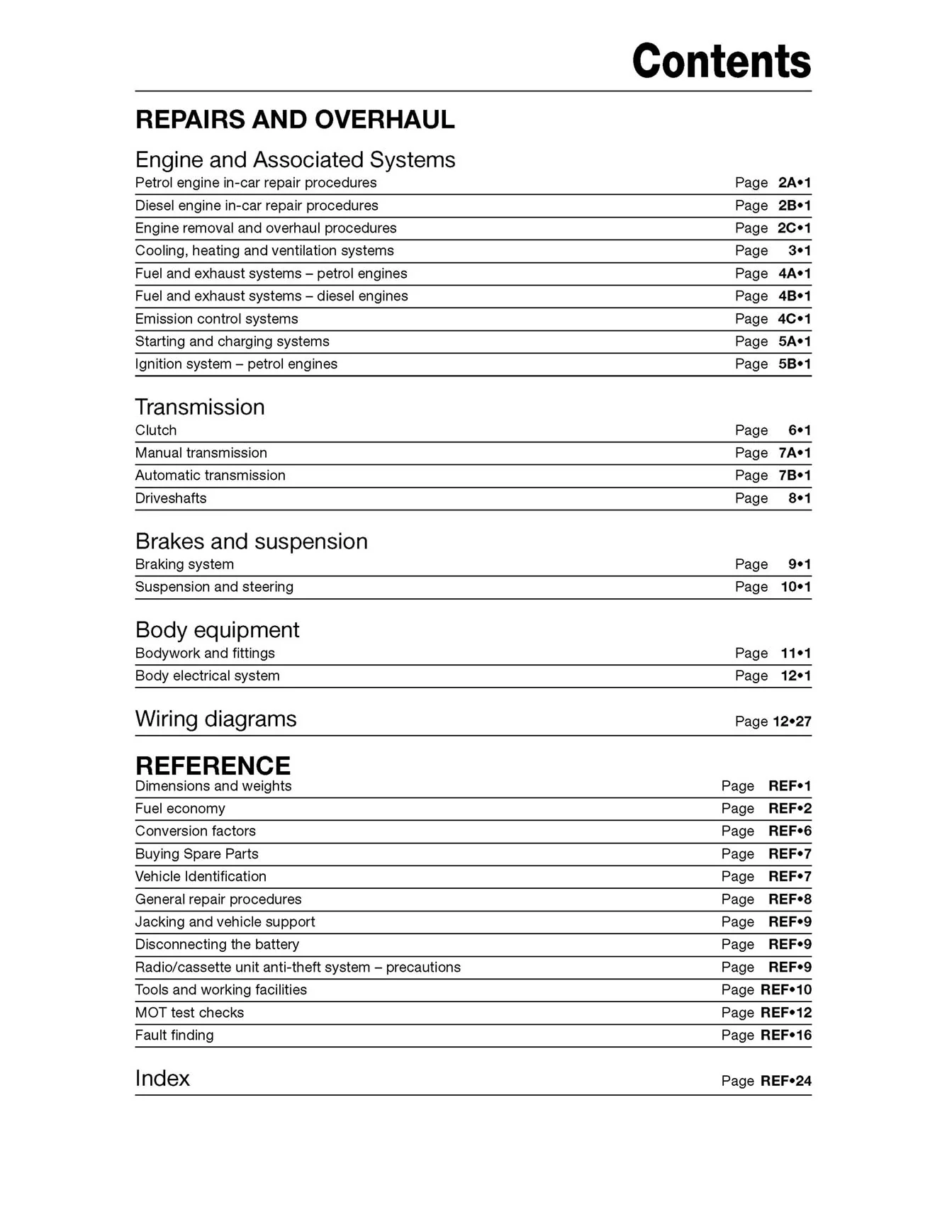 Saab 9-5 (Sep 2005-Jun 2010) Haynes Repair Manual - Image 4