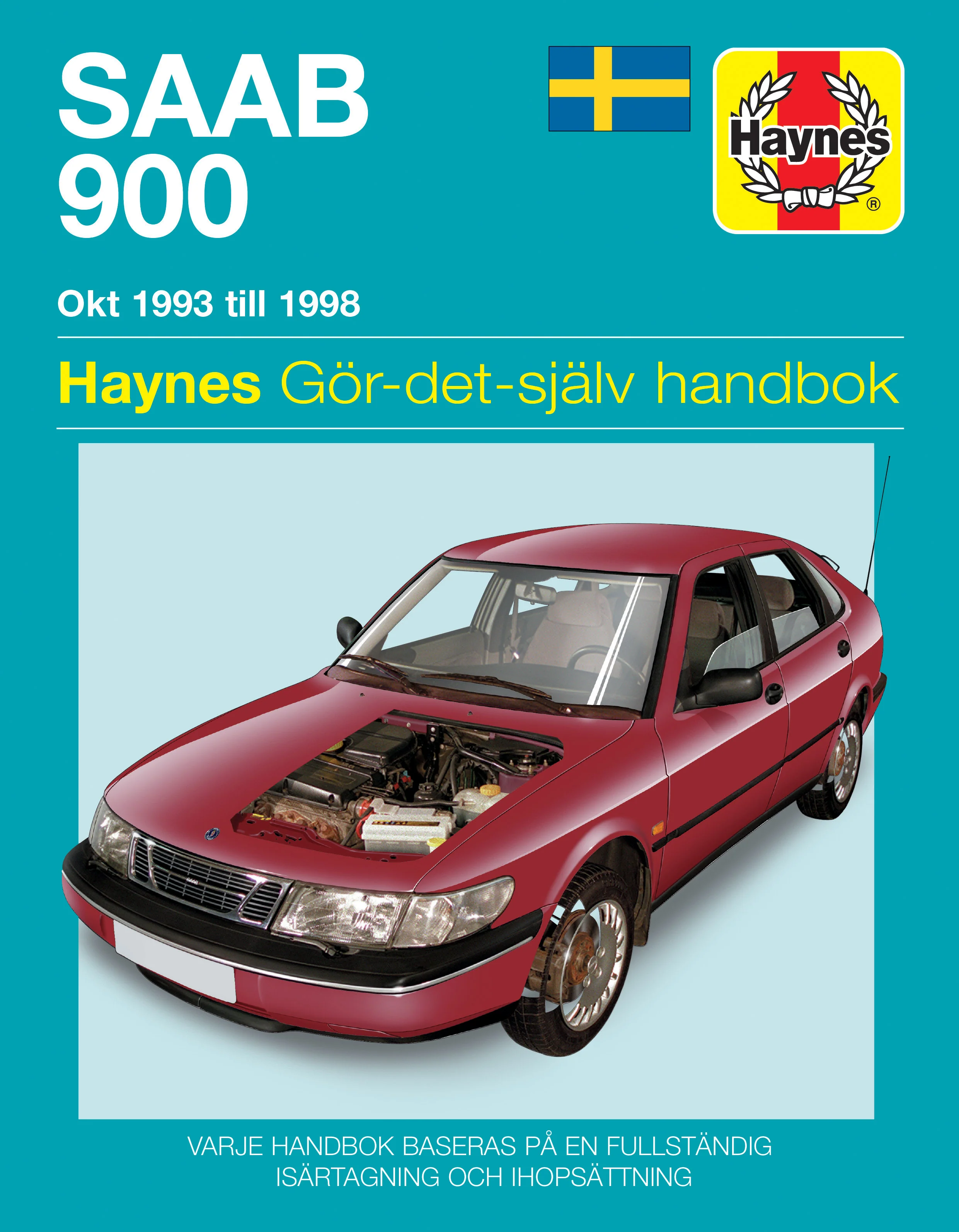 Saab 900 Okt (1993-1998) Haynes Repair Manual (svenske utgava)