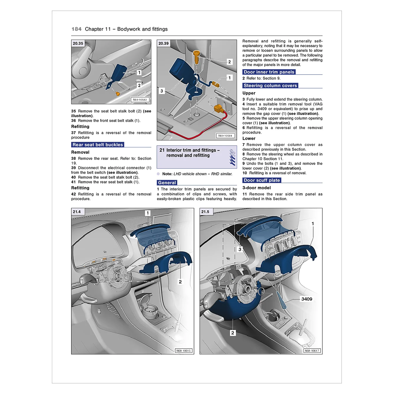 Skoda Citigo Petrol (2012 - 2019) Haynes Repair Manual - Image 8