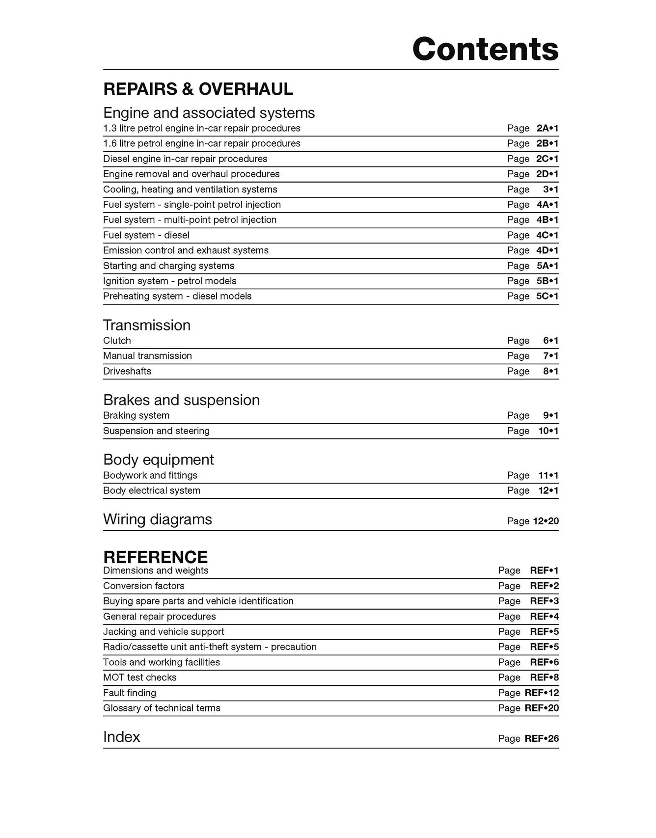 Skoda Felicia Petrol & Diesel (1995-2001) Haynes Repair Manual - Image 4