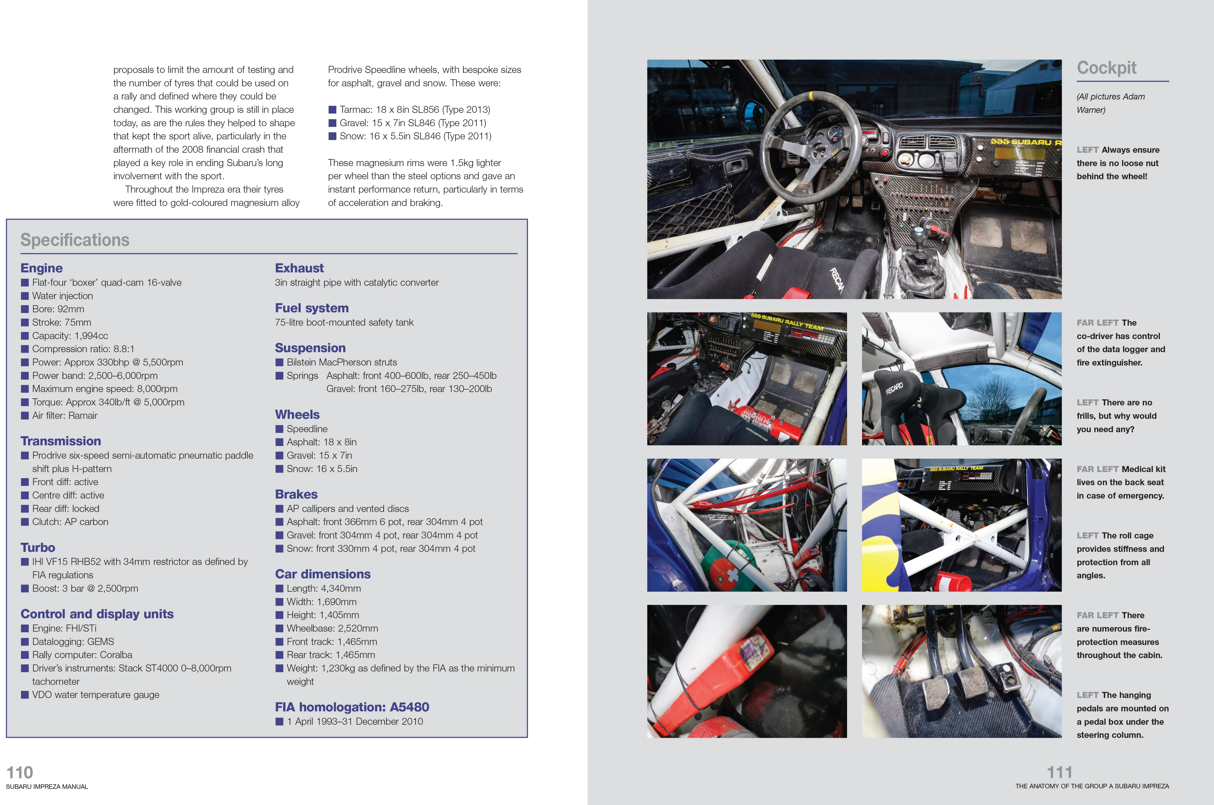 Subaru Impreza Group A Rally - Workshop Manual - Image 8