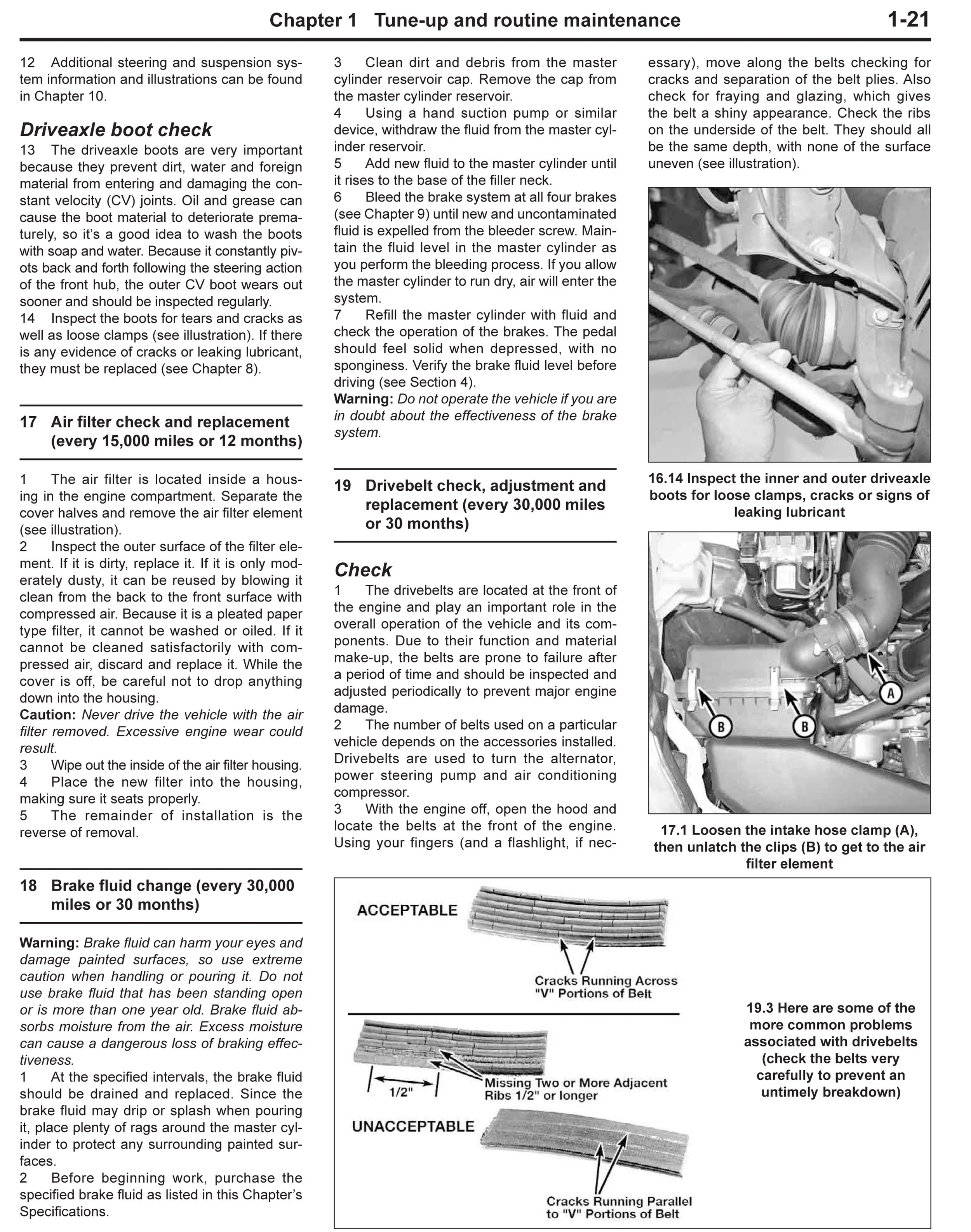 Subaru Legacy (2010-2016) & Forester (2009-2016) Haynes Repair Manual (USA) - Image 2