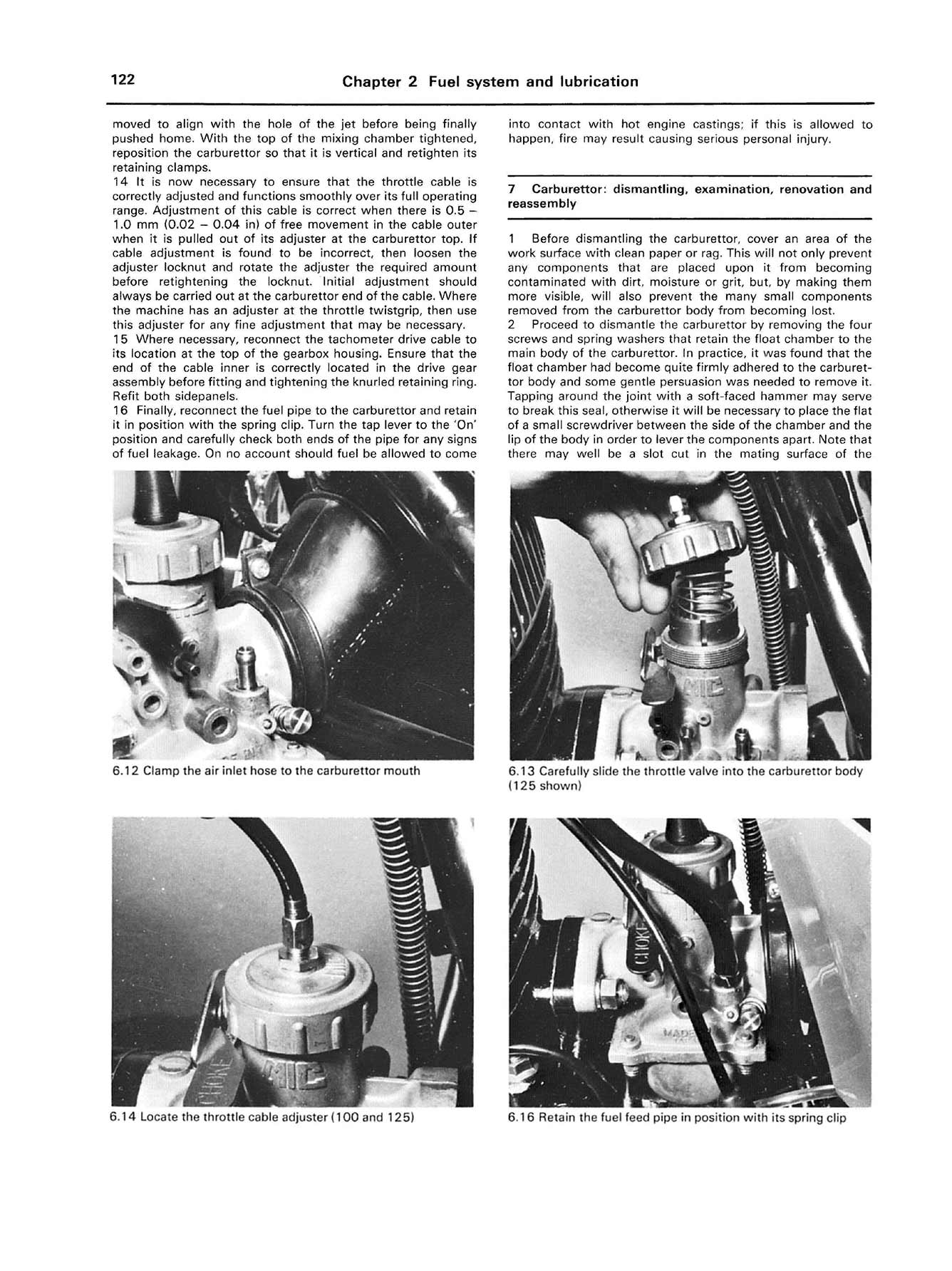 Suzuki 100, 125, 185 & 250 Air-cooled Trail bikes (1979-1989) Haynes Repair Manual - Image 6