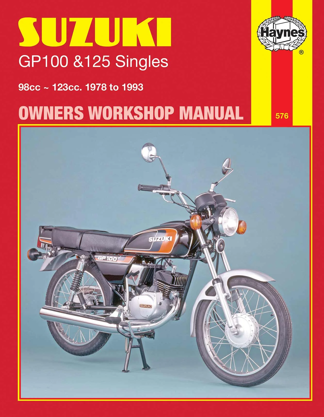 Suzuki GP100 & 125 Singles (1978-1993) Haynes Repair Manual