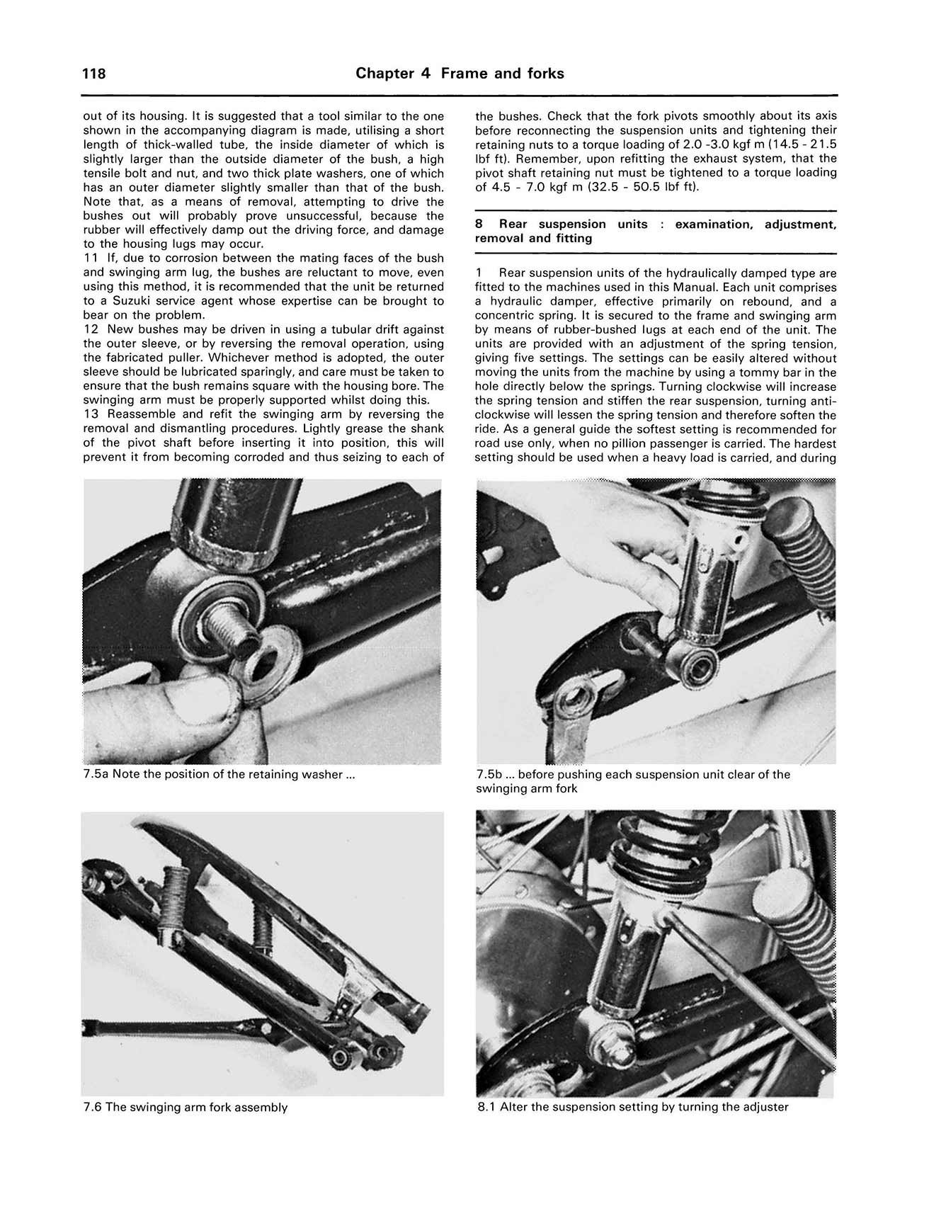 Suzuki GP100 & 125 Singles (1978-1993) Haynes Repair Manual - Image 6