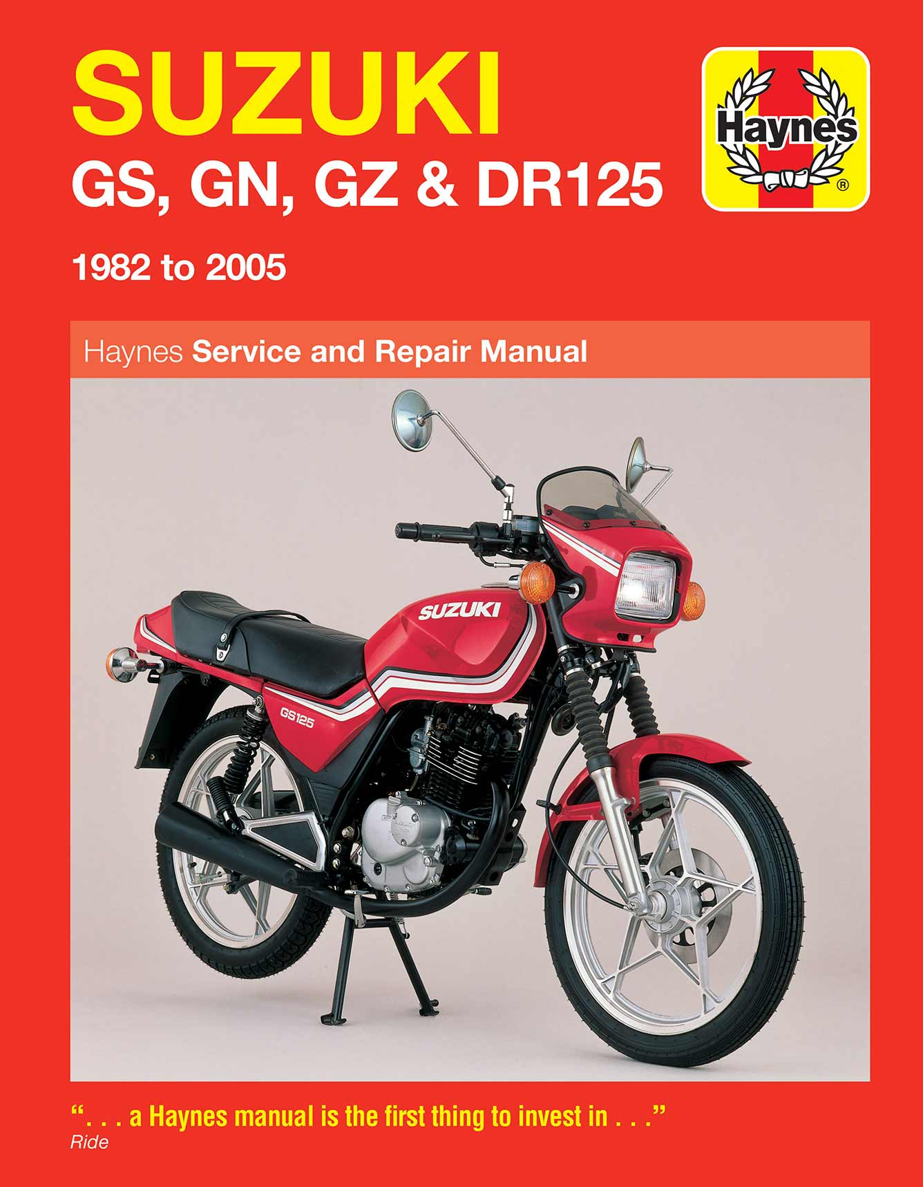 Suzuki GS, GN, GZ & DR125 Singles (1982-2005) Haynes Repair Manual