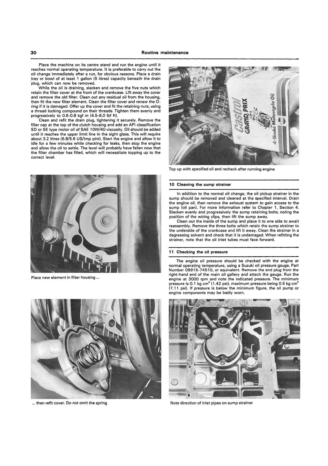 Suzuki GS/GSX1000, 1100 & 1150 4-valve Fours (1979-1988) Haynes Repair Manual - Image 4