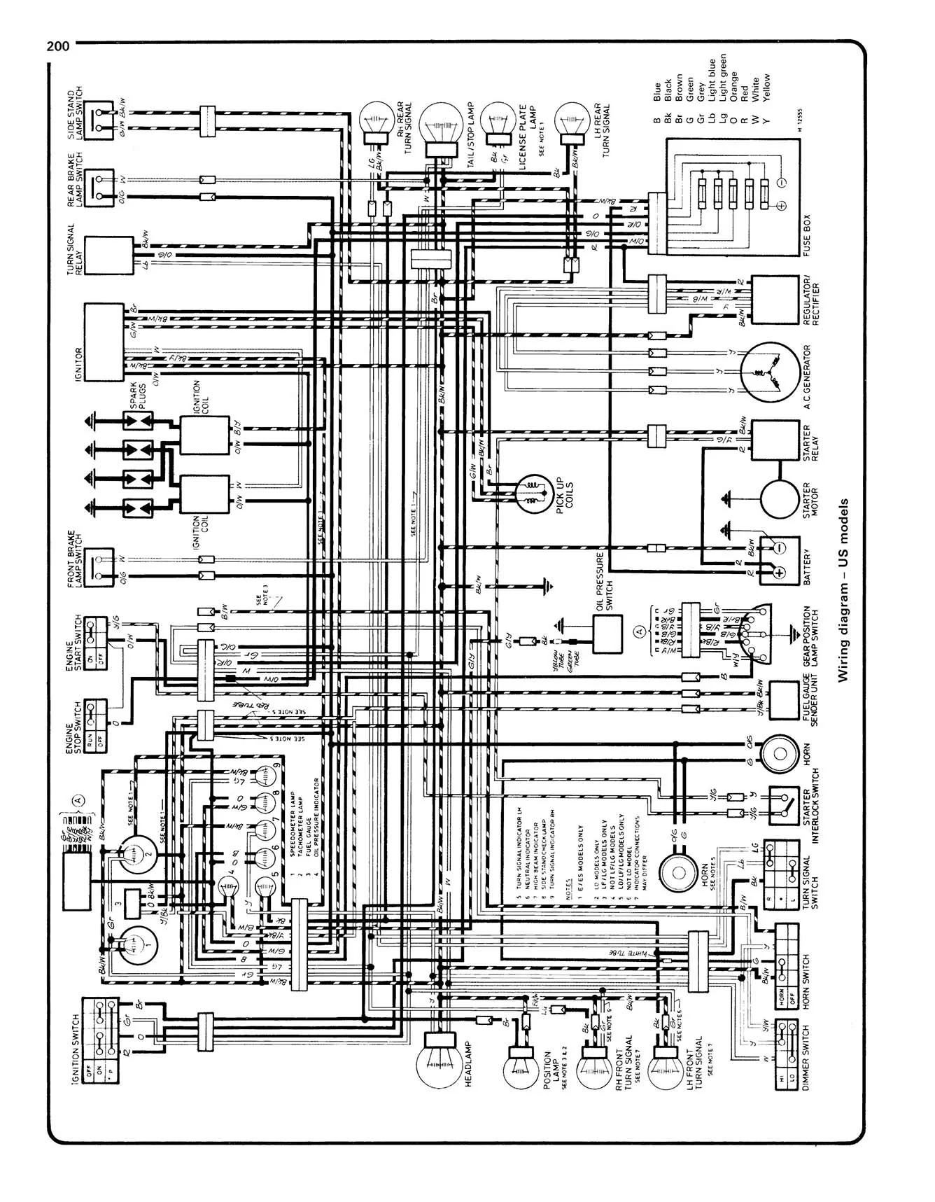 Suzuki GS/GSX550 4-valve Fours (1983-1988) Haynes Repair Manual - Image 7