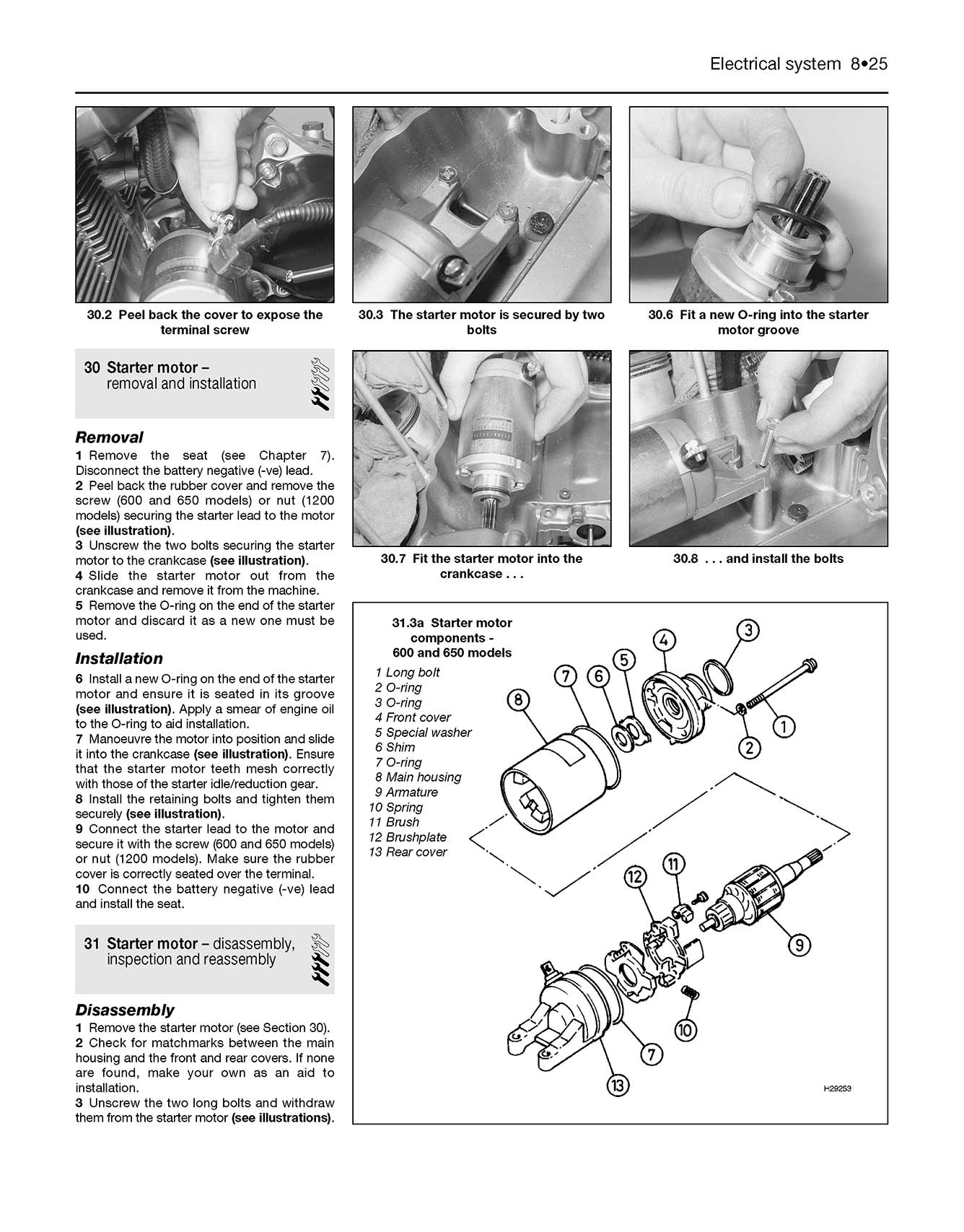 Suzuki GSF600, 650 & 1200 Bandit Fours (1995-2006) Haynes Repair Manual - Image 7