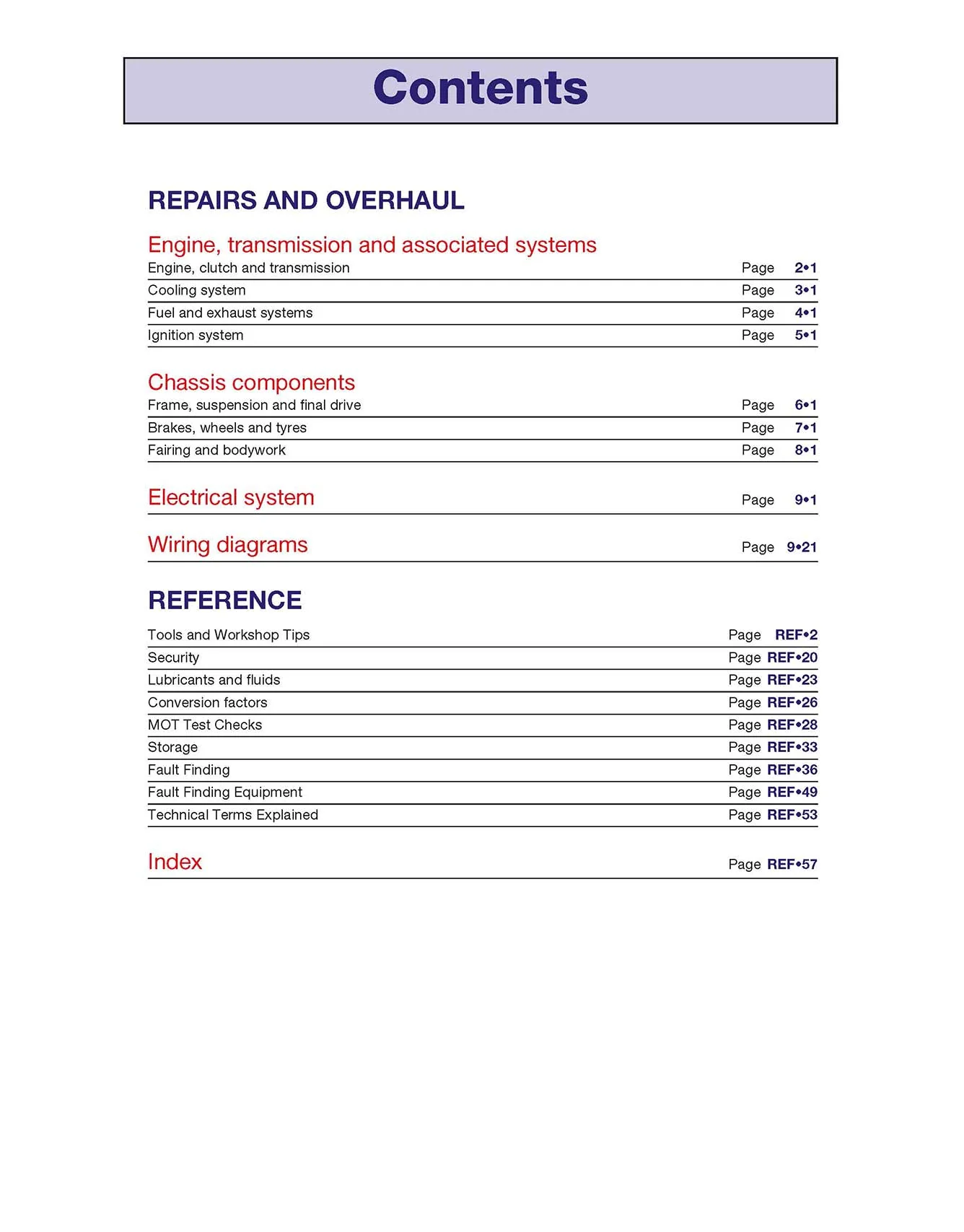 Suzuki GSX-R600 (2001-2003), GSX-R750 (2000-2003), GSX-R1000 (2001-2002) Haynes Repair Manual - Image 4