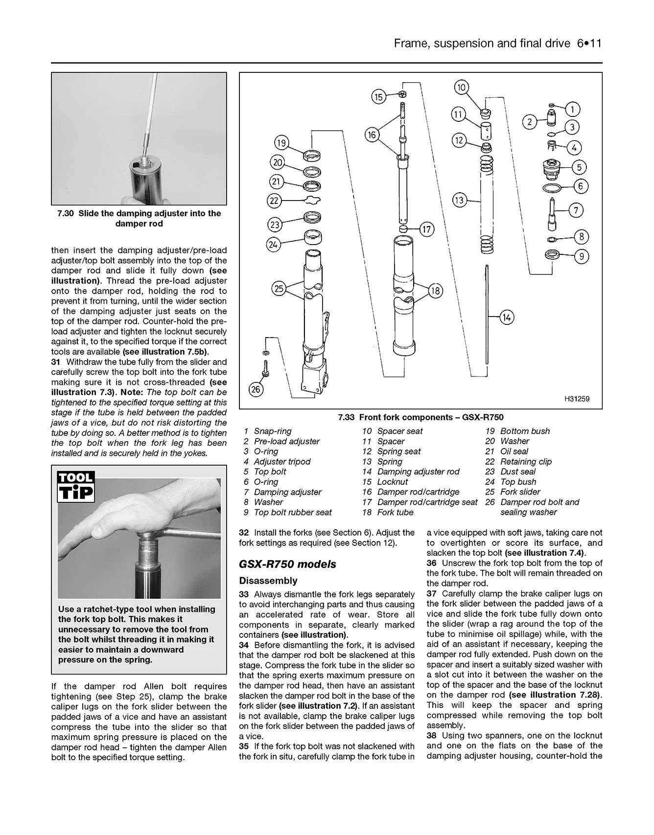 Suzuki GSX-R600 & 750 (1996-2000) Haynes Repair Manual - Image 6