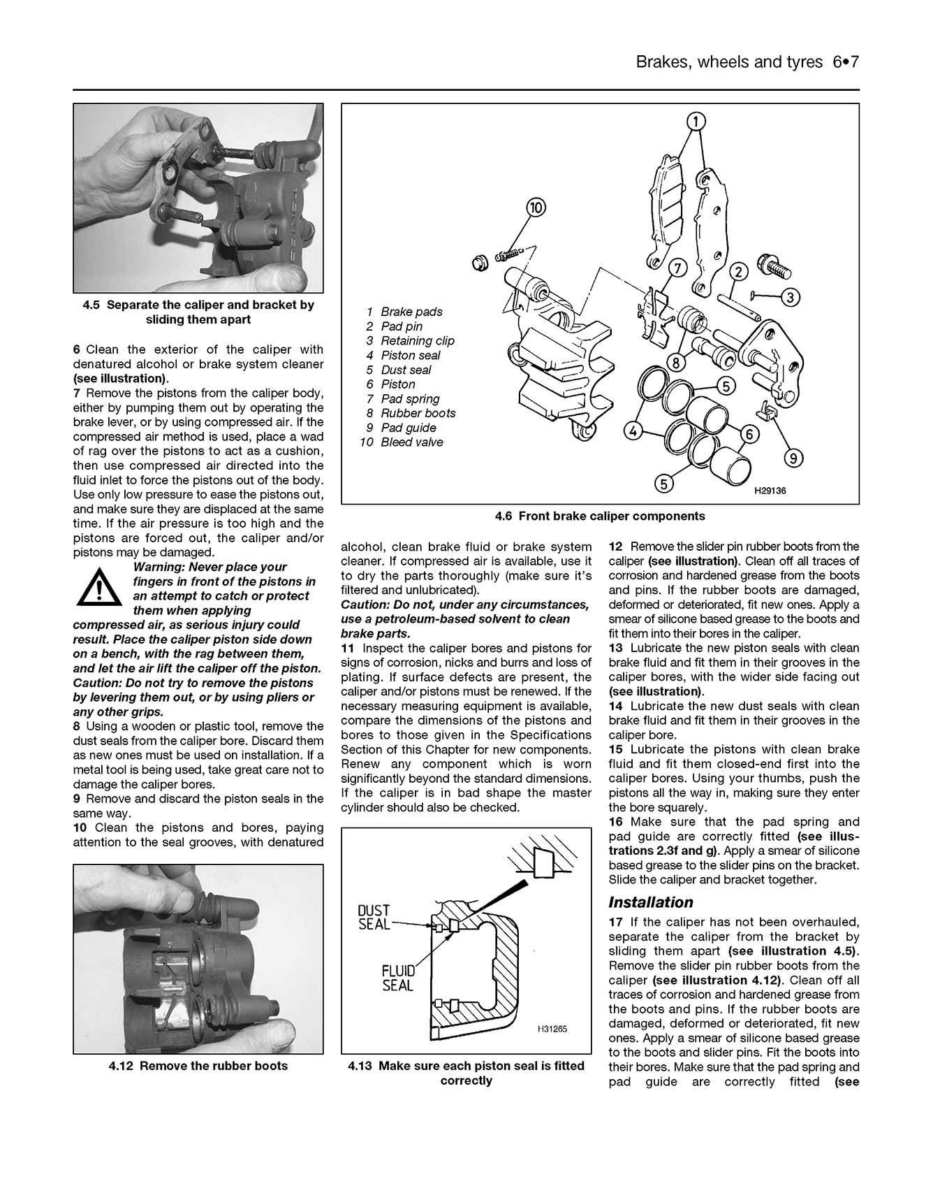 Suzuki GSX600/750F & GSX750 (1998-2003) Haynes Repair Manual - Image 6