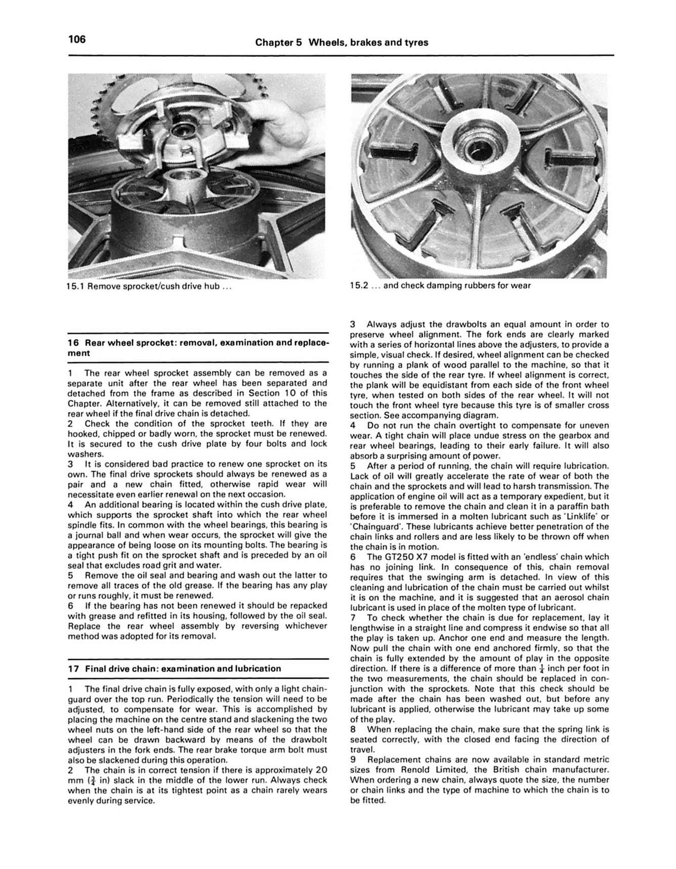 Suzuki GT250X7, GT200X5 & SB200 Twins (1978-1983) Haynes Repair Manual - Image 6