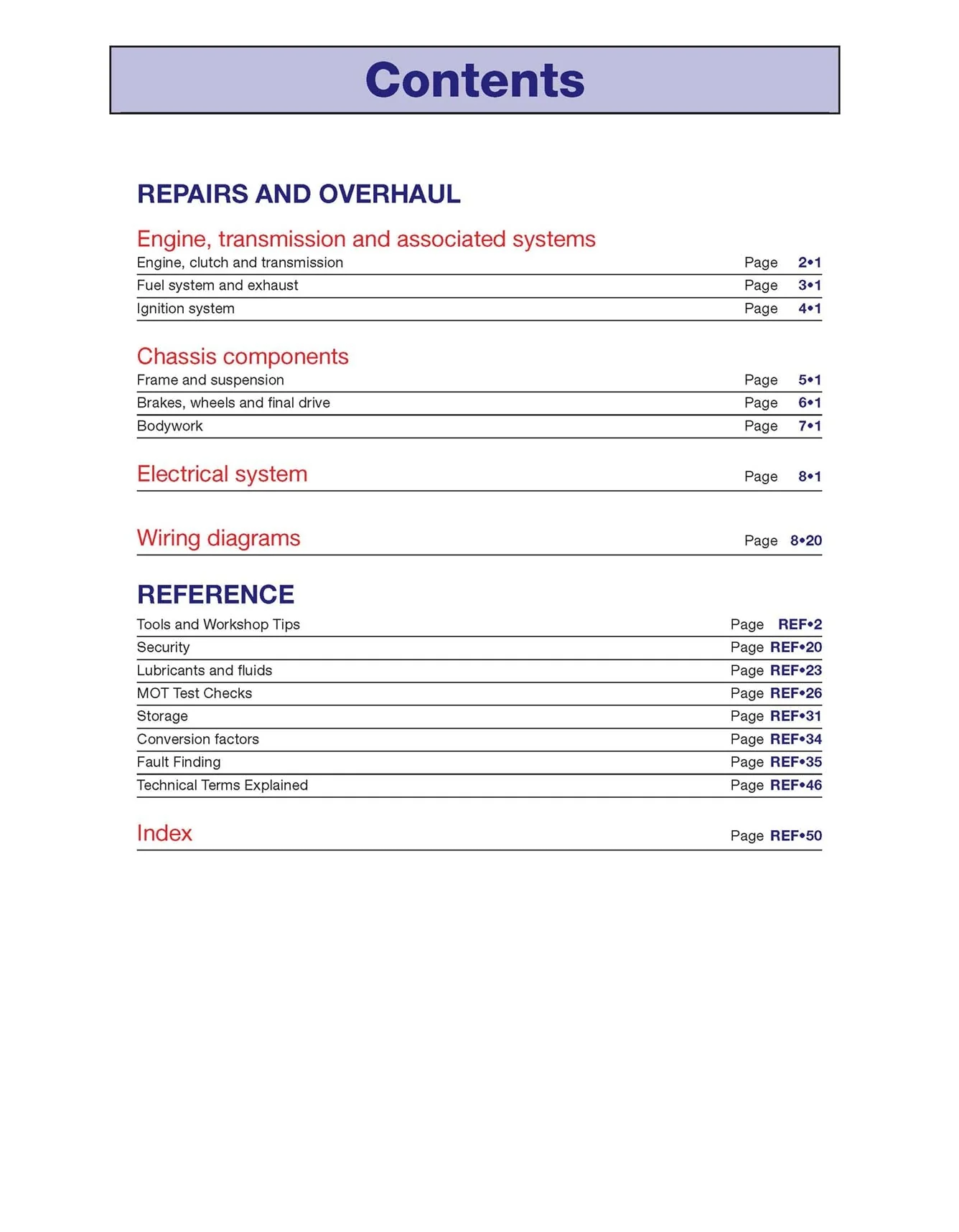 Suzuki RV125/200 VanVan (2003-2017) Haynes Repair Manual - Image 5
