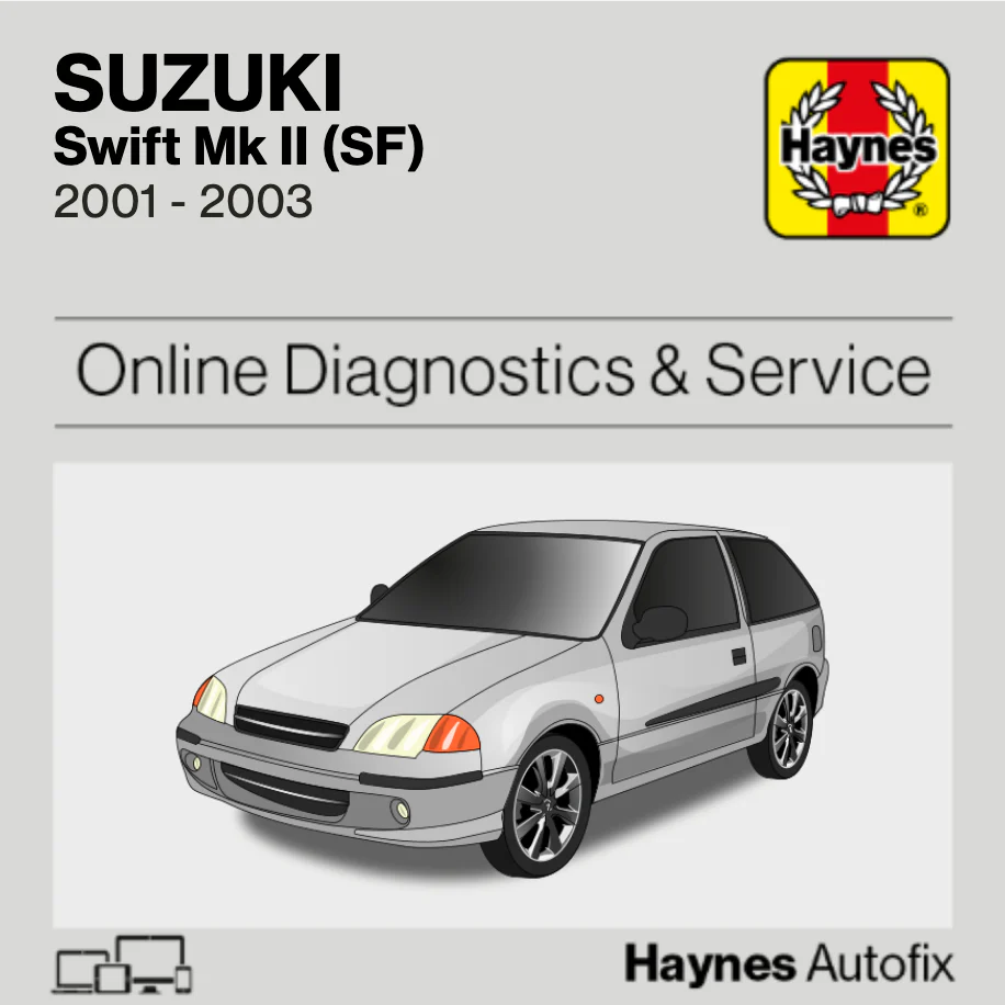 Suzuki Swift Mk II (SF) 2001 to 2003 Haynes Online Diagnostics & Service Guide