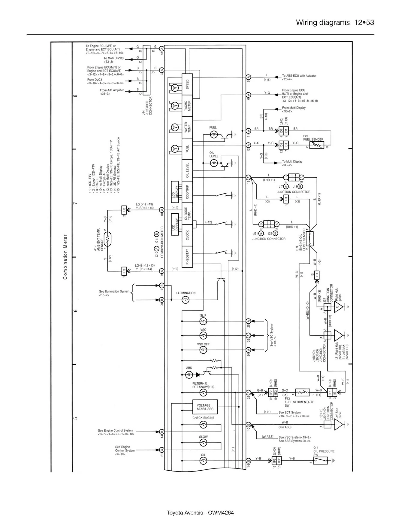 Toyota Avensis Petrol (1998-Jan 2003) Haynes Repair Manual - Image 7
