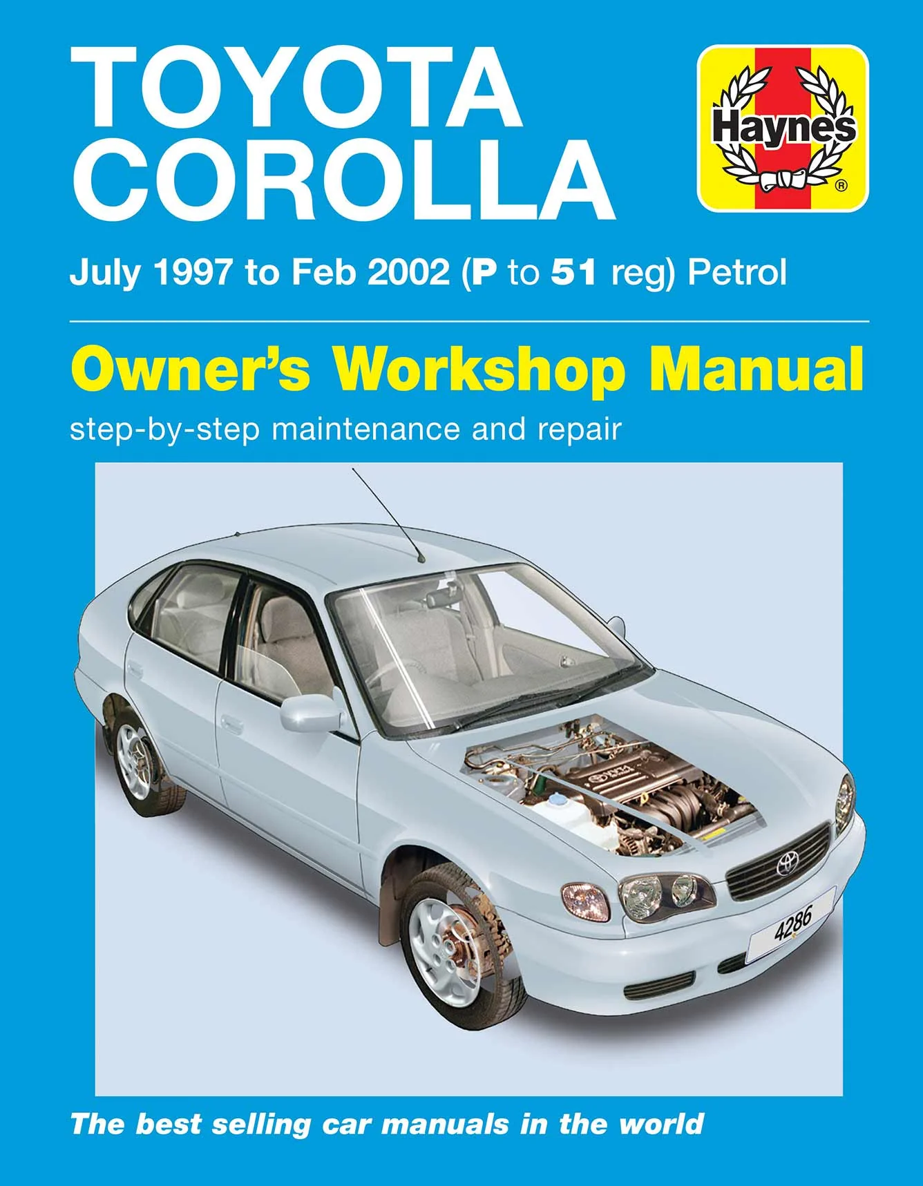 Toyota Corolla Petrol (July 1997-Feb 2002) Haynes Repair Manual