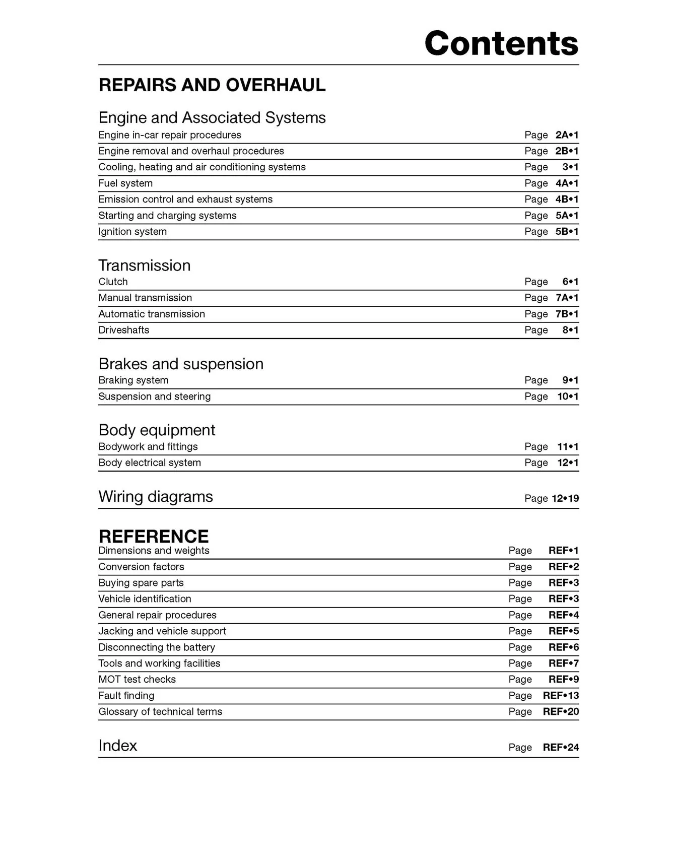Toyota Yaris Petrol (1999-2005) Haynes Repair Manual - Image 5