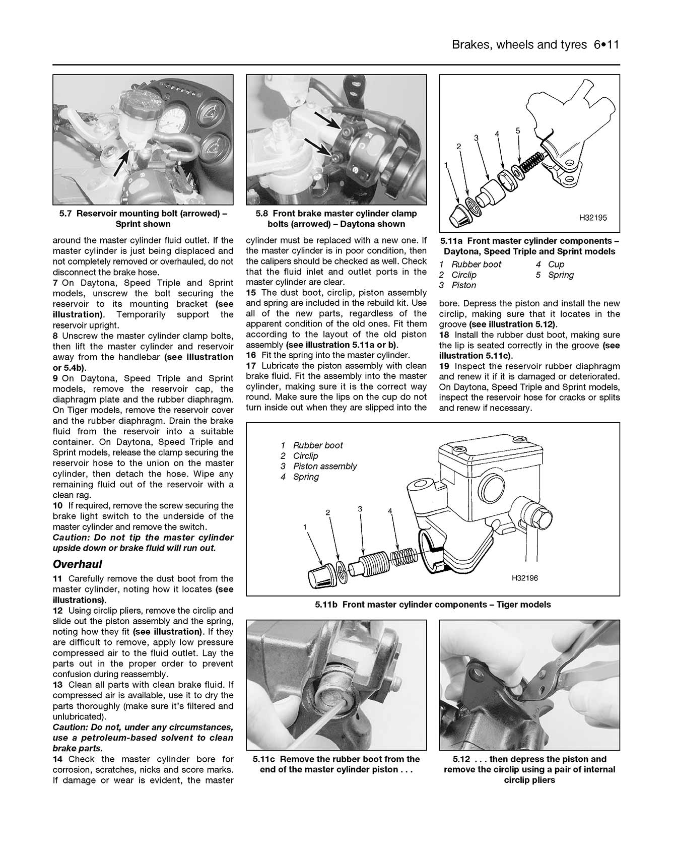 Triumph Fuel Injected Triples (1997-2005) Haynes Repair Manual - Image 7
