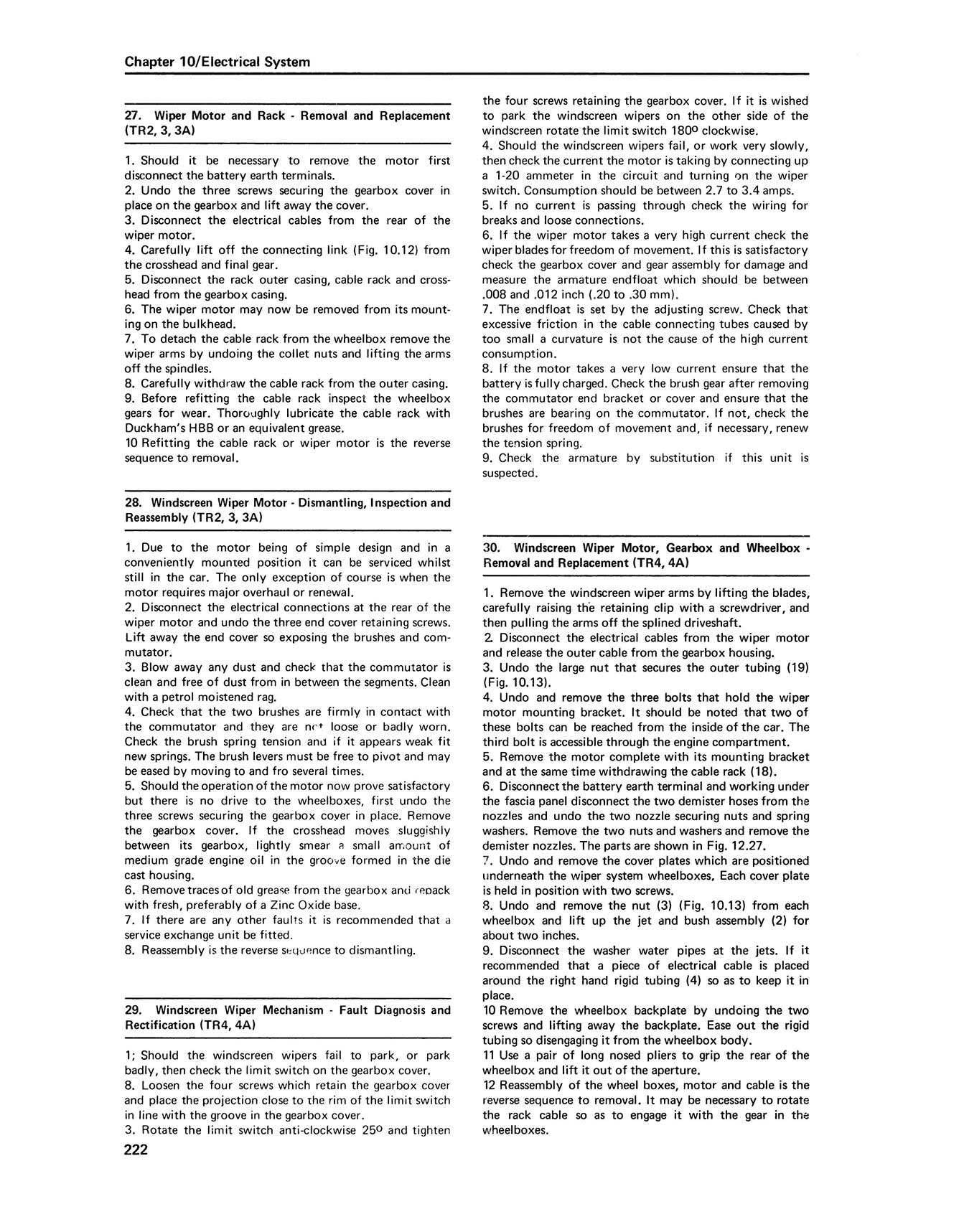 Triumph TR2, TR3, TR3A, TR4 & TR4A (1952-1967) Haynes Repair Manual - Image 7
