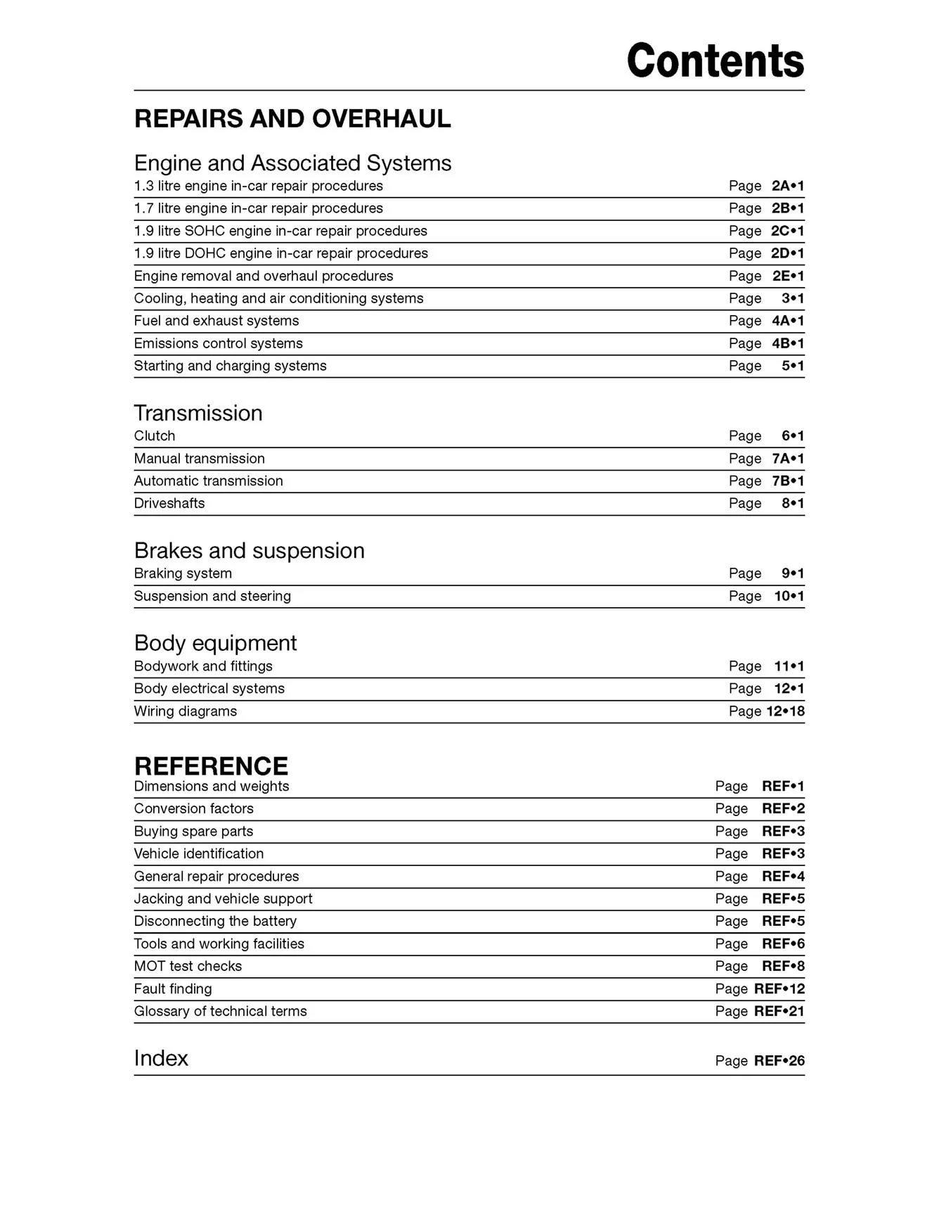 Vauxhall/Opel Astra Diesel (May 2004-2008) Haynes Repair Manual - Image 5