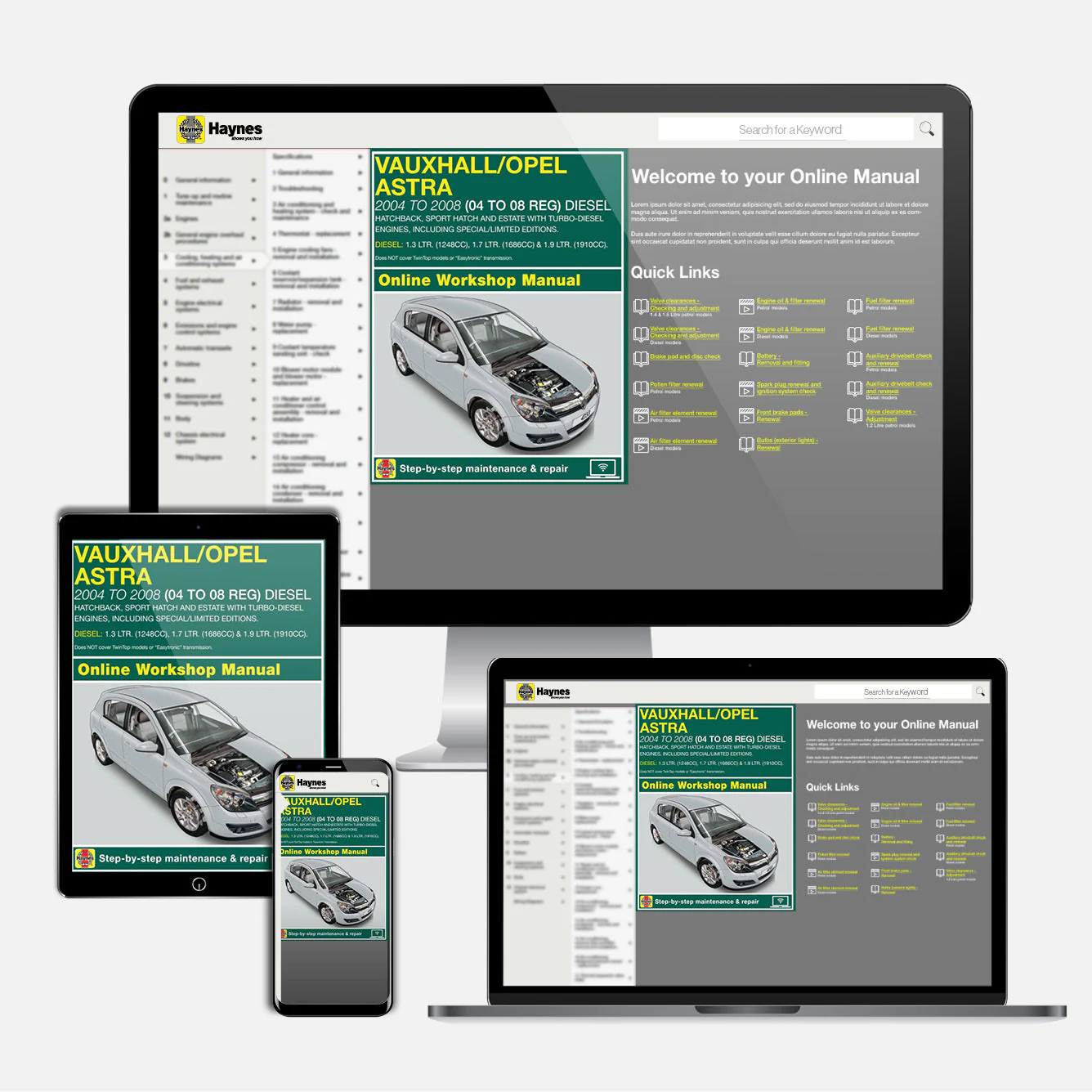 Vauxhall/Opel Astra Diesel (May 2004-2008) Haynes Repair Manual - Image 9