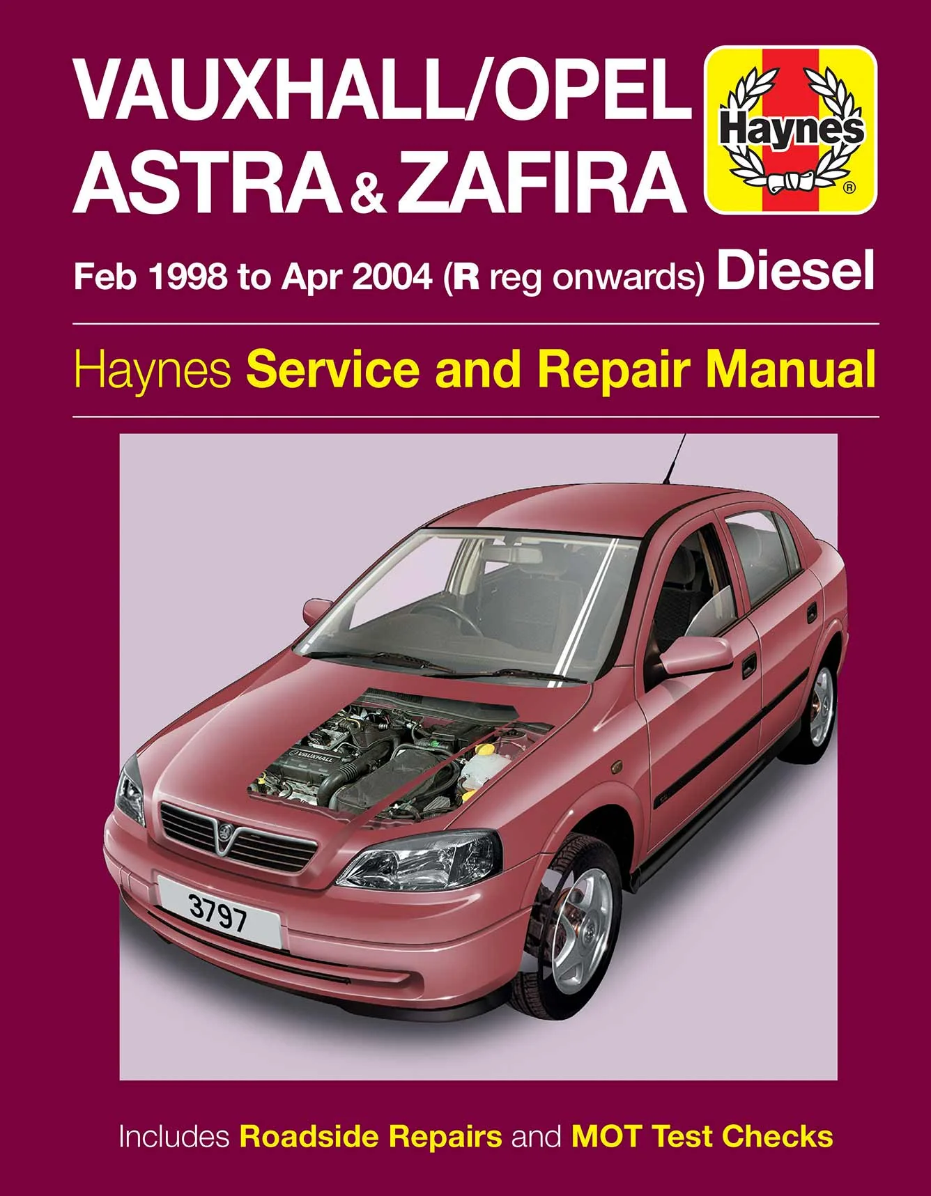 Vauxhall/Opel Astra & Zafira Diesel (Feb 1998-Apr 2004) Haynes Repair Manual - Image 2