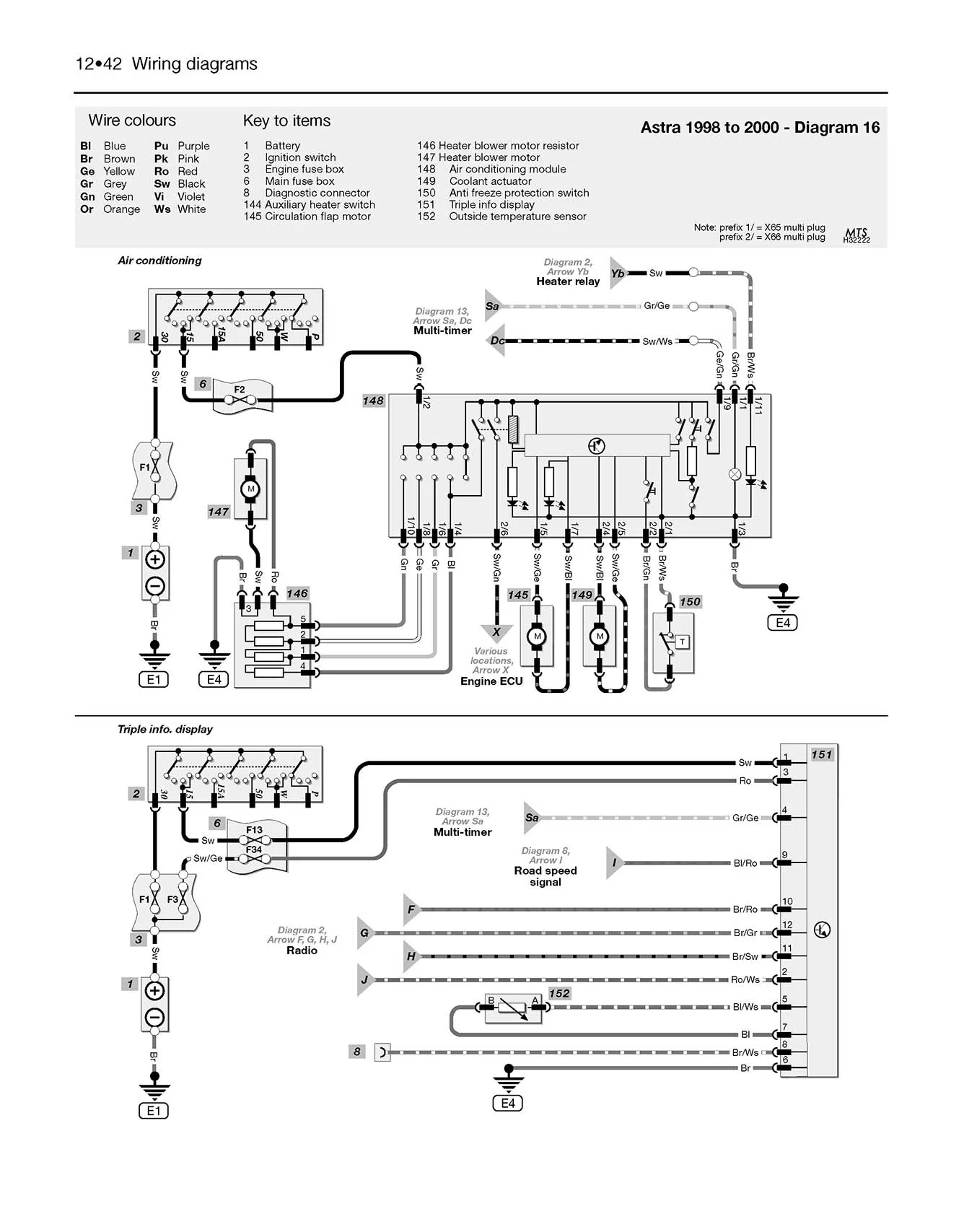 Vauxhall/Opel Astra & Zafira Diesel (Feb 1998-Apr 2004) Haynes Repair Manual - Image 8