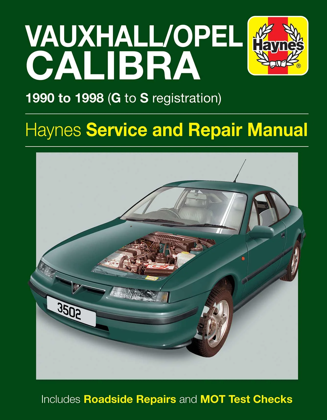 Vauxhall/Opel Calibra (1990-1998) Haynes Repair Manual