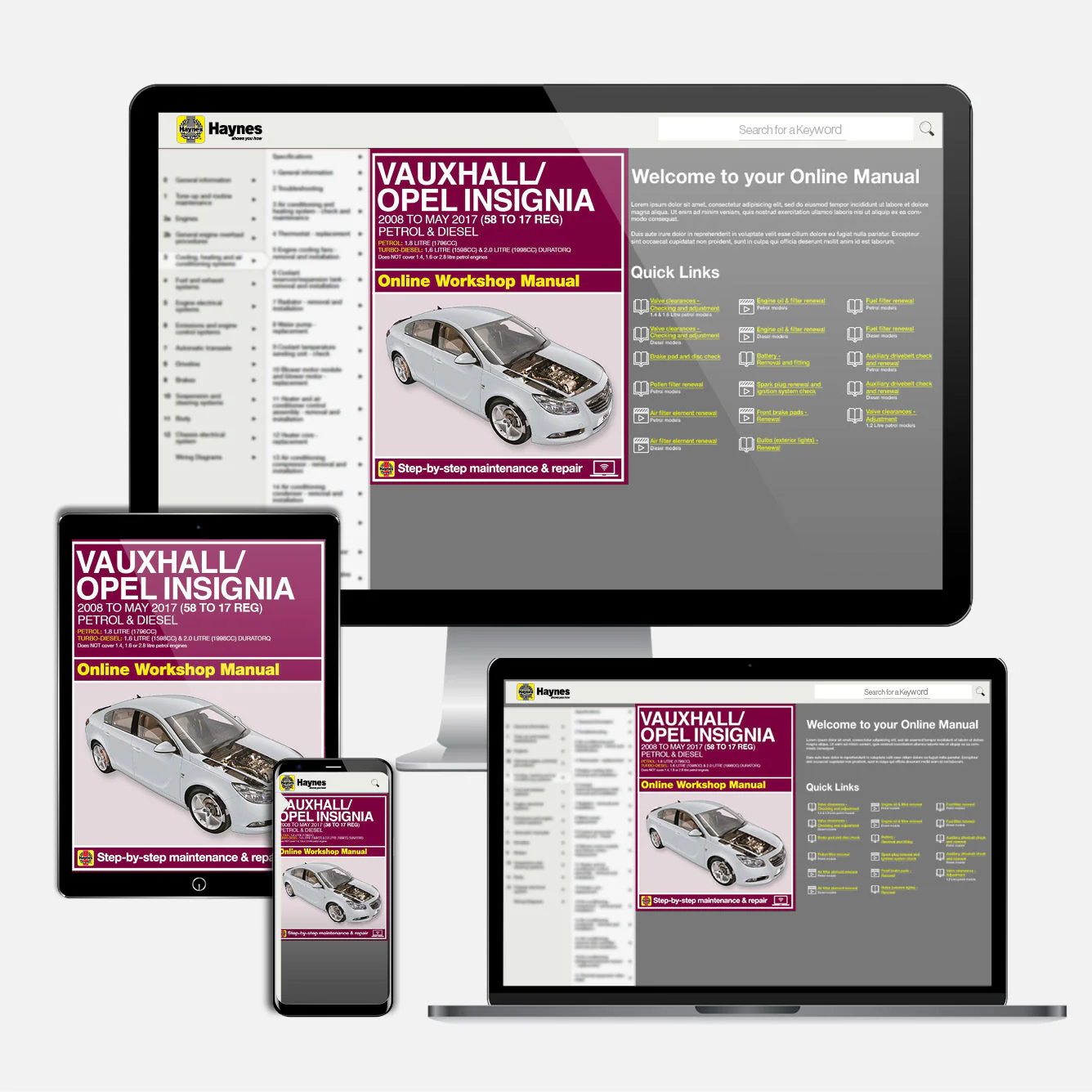 Vauxhall/Opel Insignia Petrol & Diesel (2008-2017) Haynes Repair Manual - Image 9