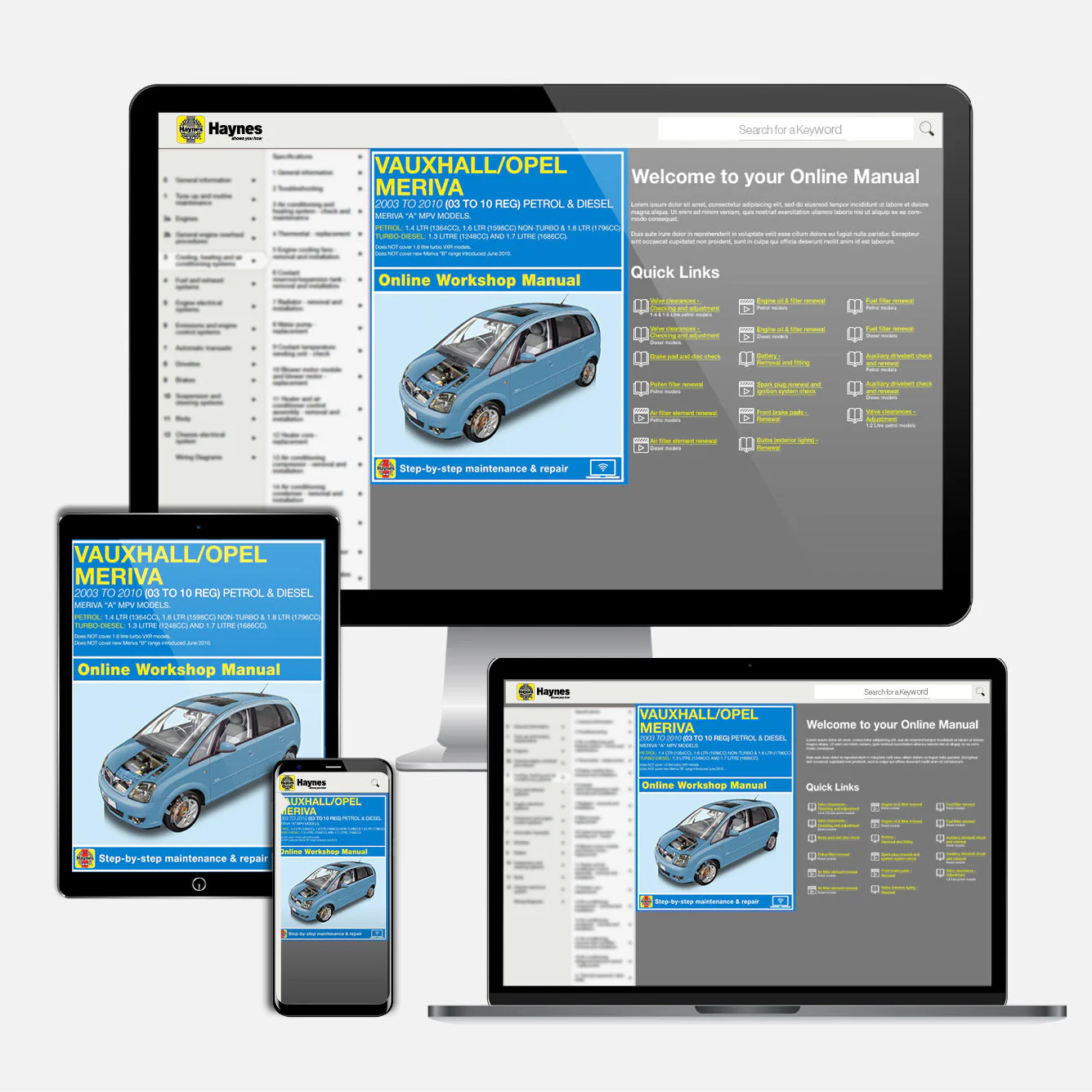 Vauxhall/Opel Meriva Petrol & Diesel (2003-May 2010) Haynes Repair Manual - Image 9