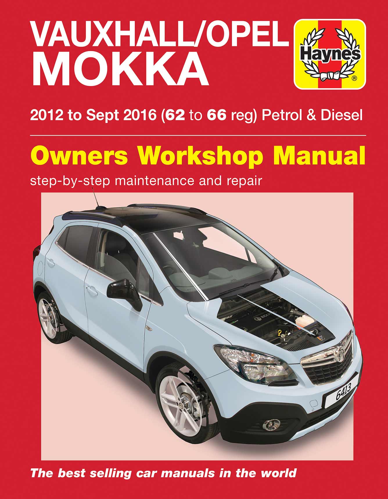 Vauxhall/Opel Mokka Petrol & Diesel (2012-Sept 2016) 62 to 66 Haynes Repair Manual - Image 2