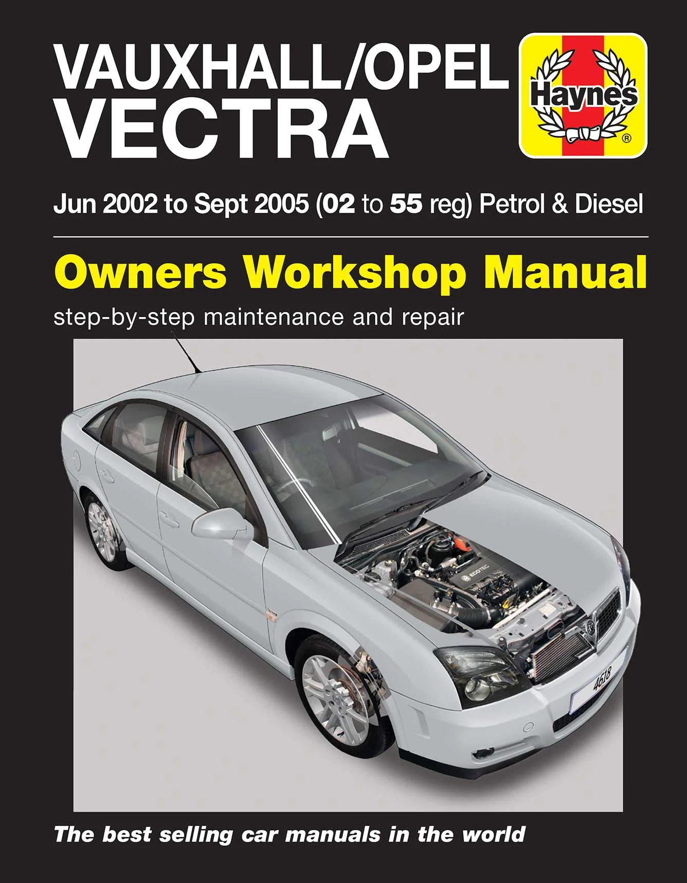 Vauxhall/Opel Vectra Petrol & Diesel (June 2002-Sept 2005) Haynes Repair Manual - Image 2