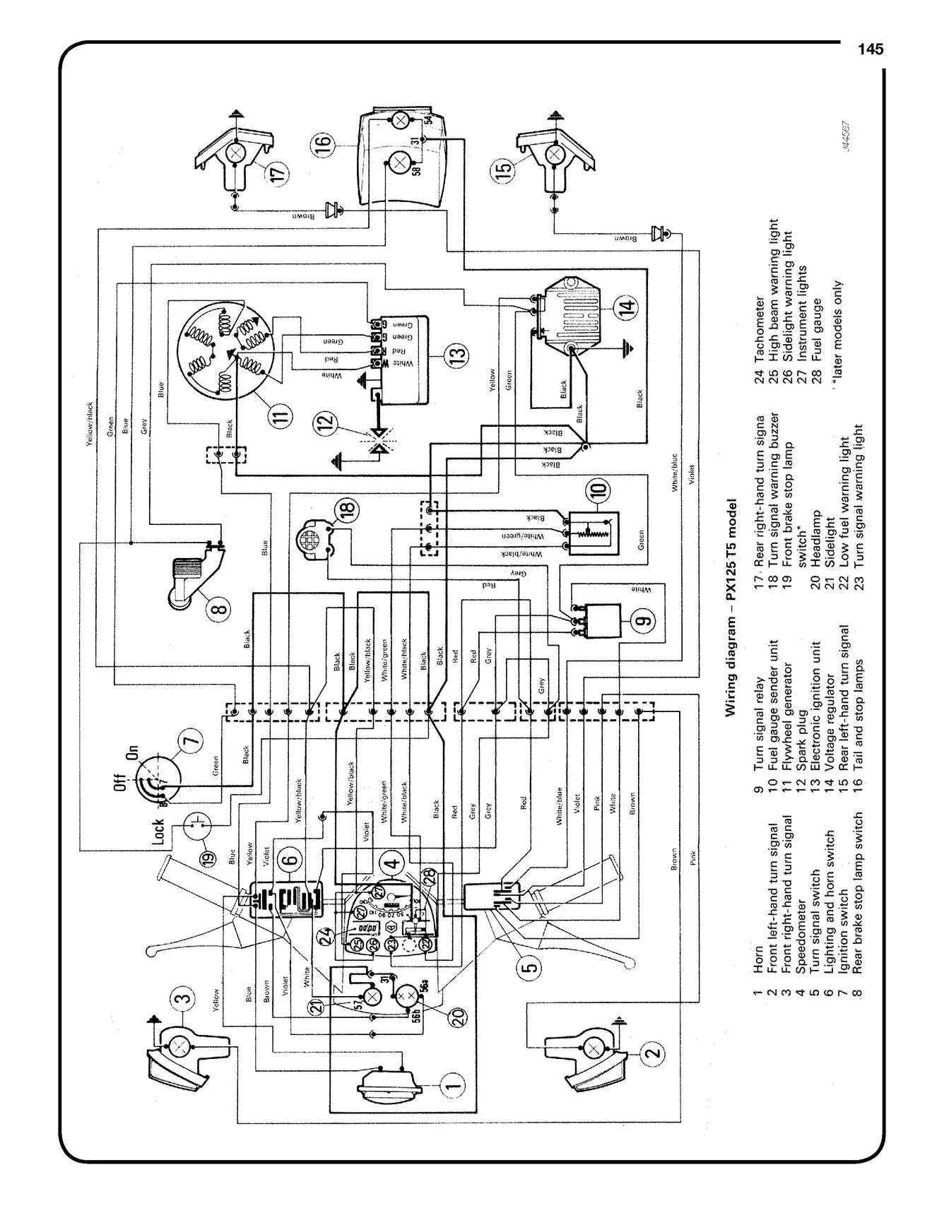 Vespa P/PX 125, 150 & 200 scooters (Inc. LML Star 2T) (1978-2017) Haynes Repair Manual - Image 7
