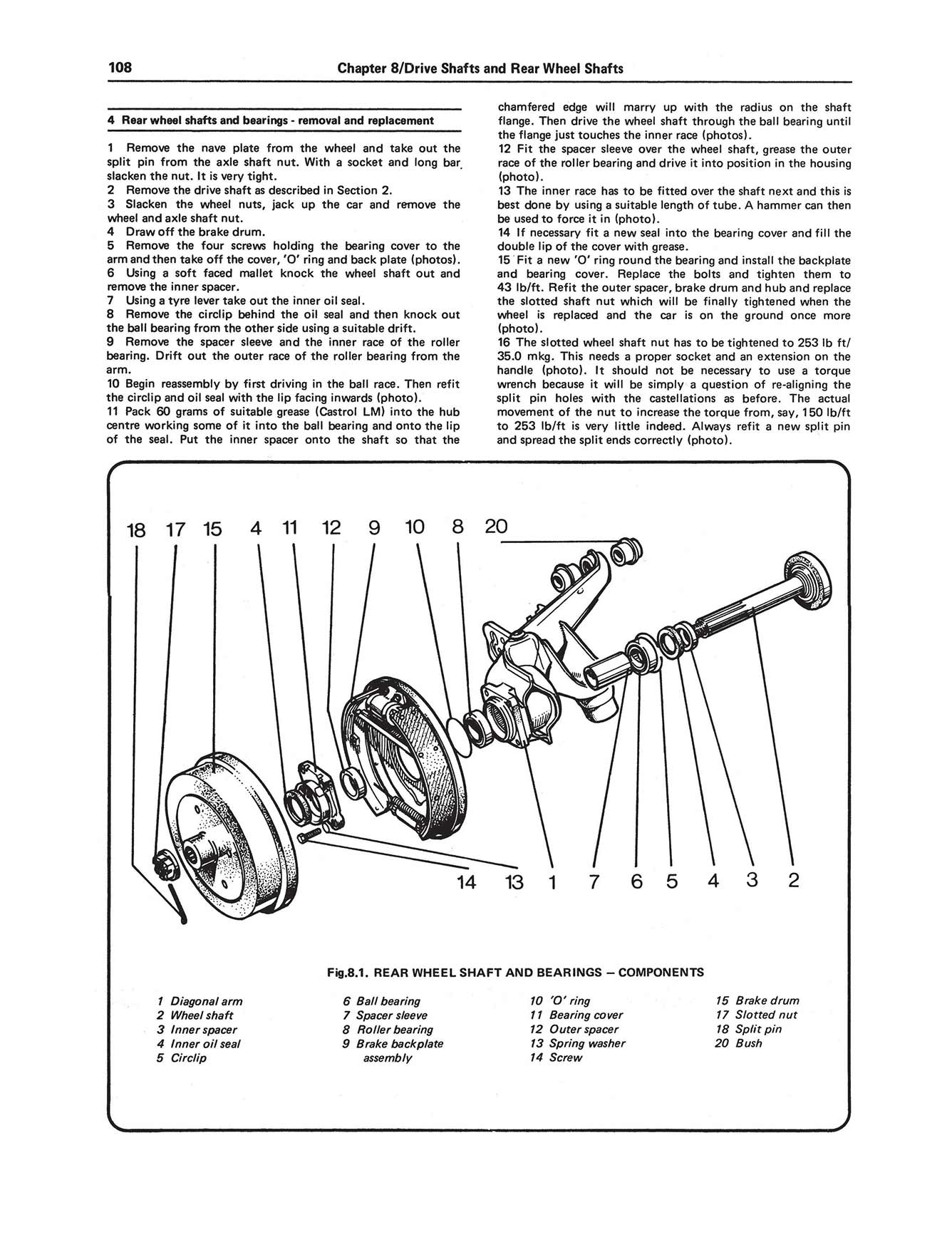 Volkswagen 1302 & 1302S (1970-1972) Haynes Repair Manual - Image 6