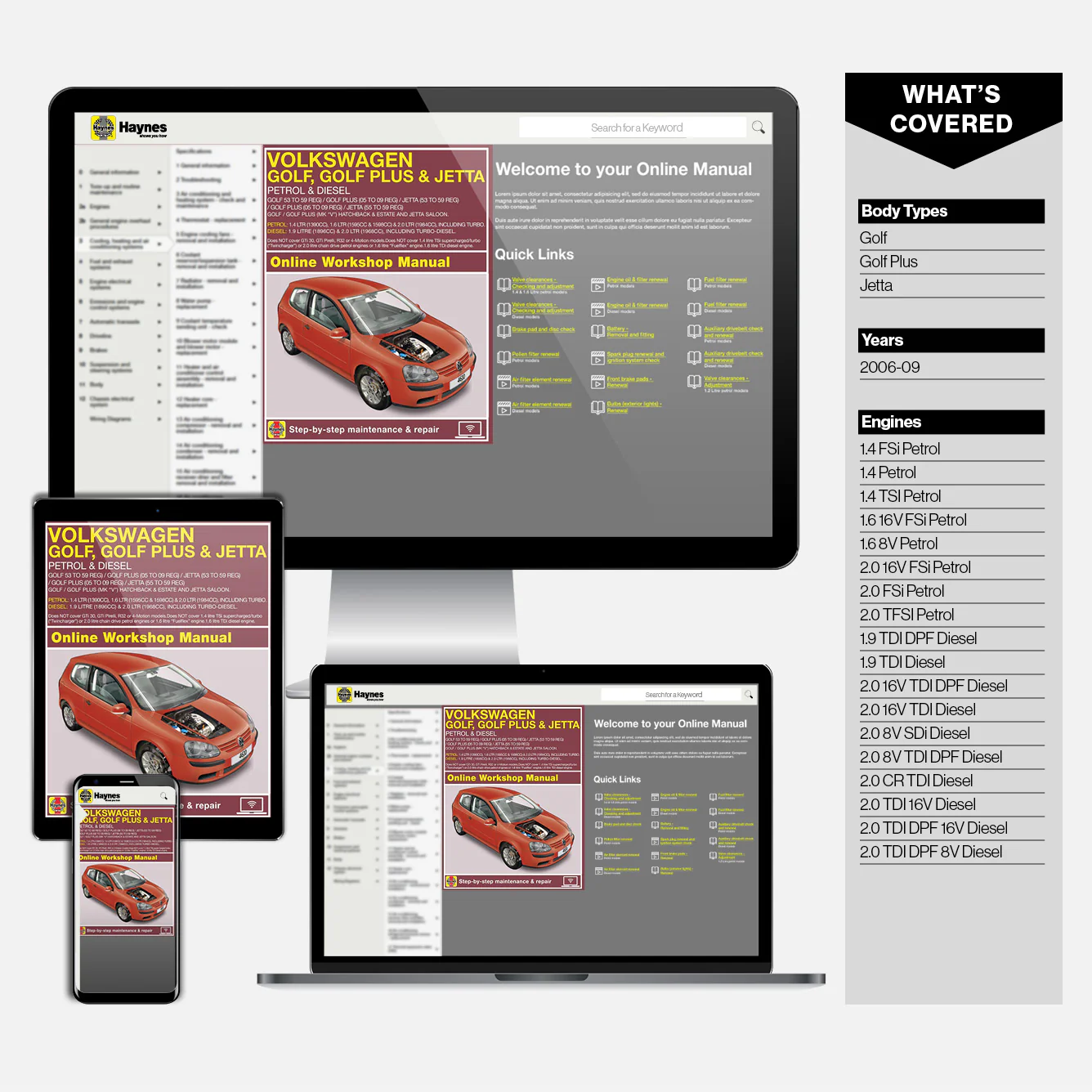 Volkswagen Golf (2004-Sept 2008), Golf Plus (2005-Mar 2009) & Jetta (2006-2009) Haynes Repair Manual - Image 9