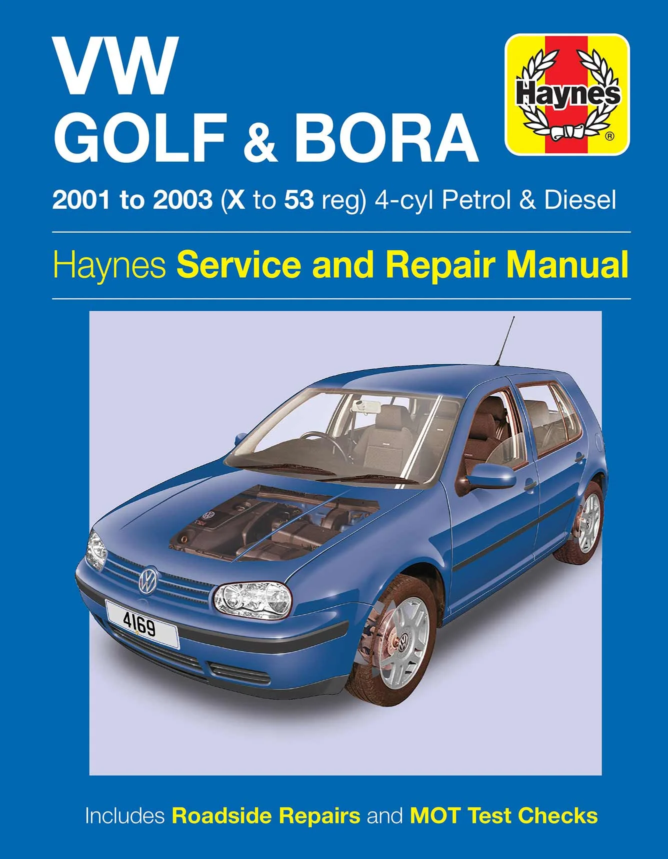 Volkswagen Golf & Bora 4-cyl Petrol & Diesel (2001-2003) Haynes Repair Manual - Image 2