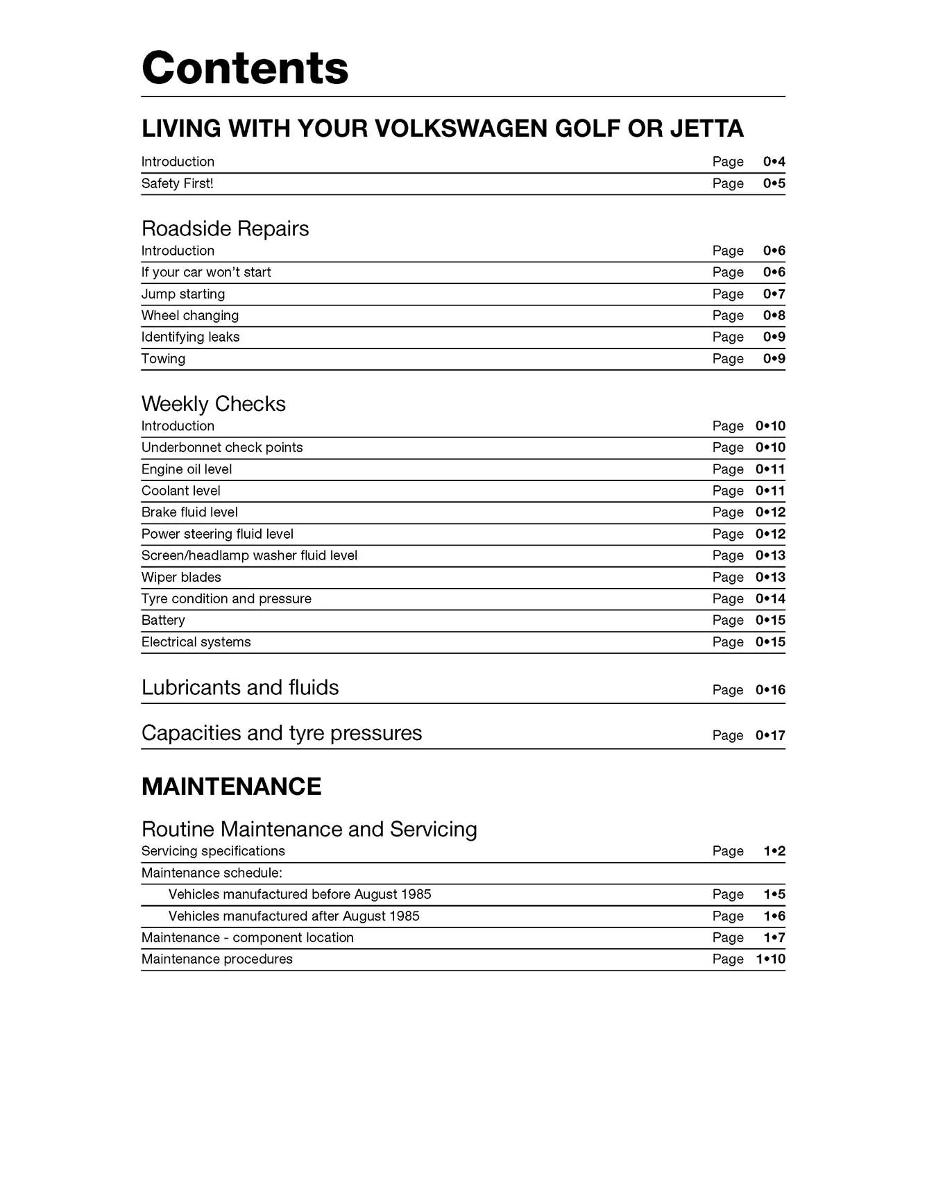 Volkswagen Golf & Jetta Mk 2 Petrol (Mar 1984-Feb 1992) Haynes Repair Manual - Image 3
